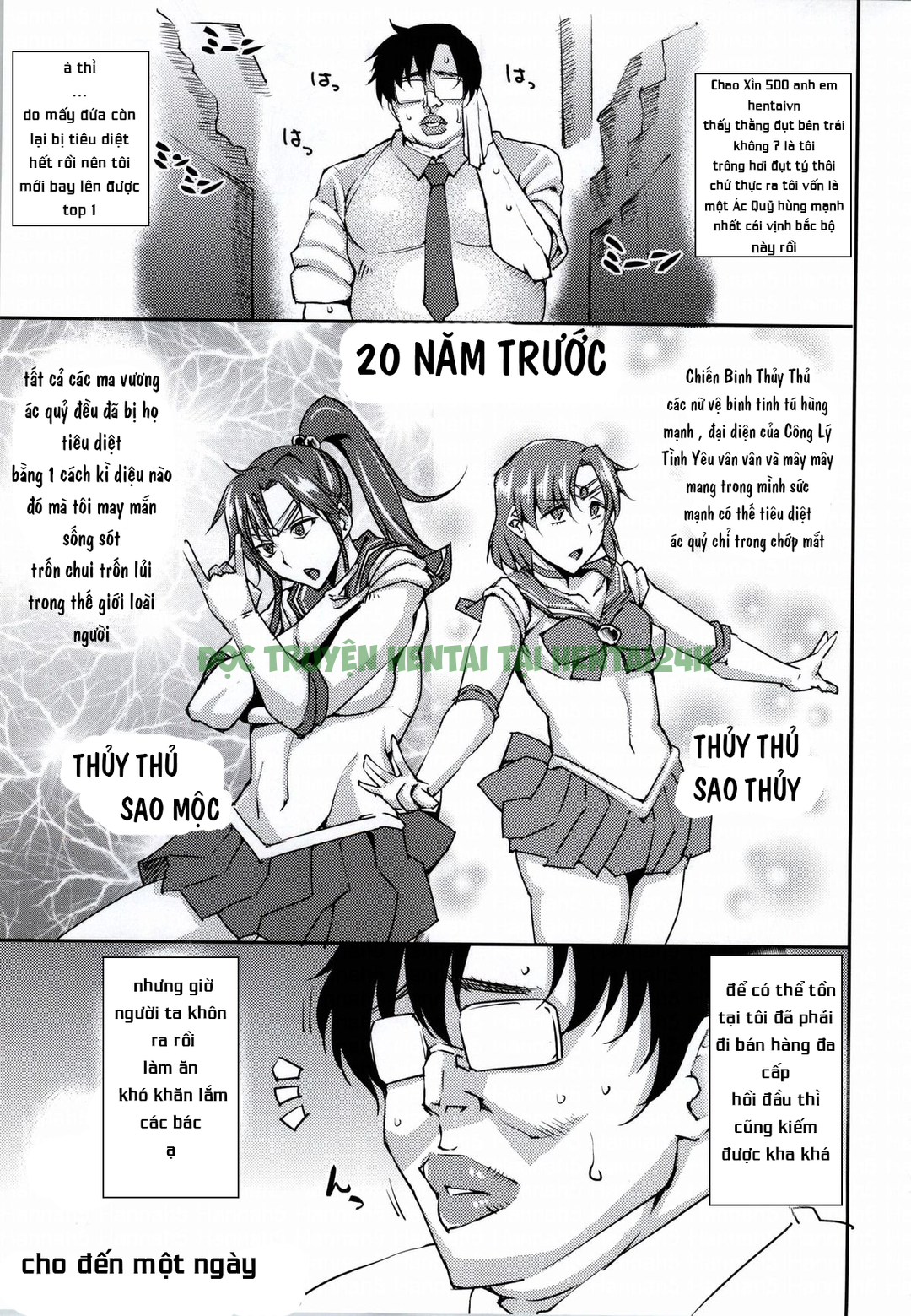 Xem ảnh 2 trong truyện hentai 20 Nengo No, Sailor Senshi O Kakyuu Youma No Ore Ga Netoru - Chapter 1 - truyenhentai18.pro