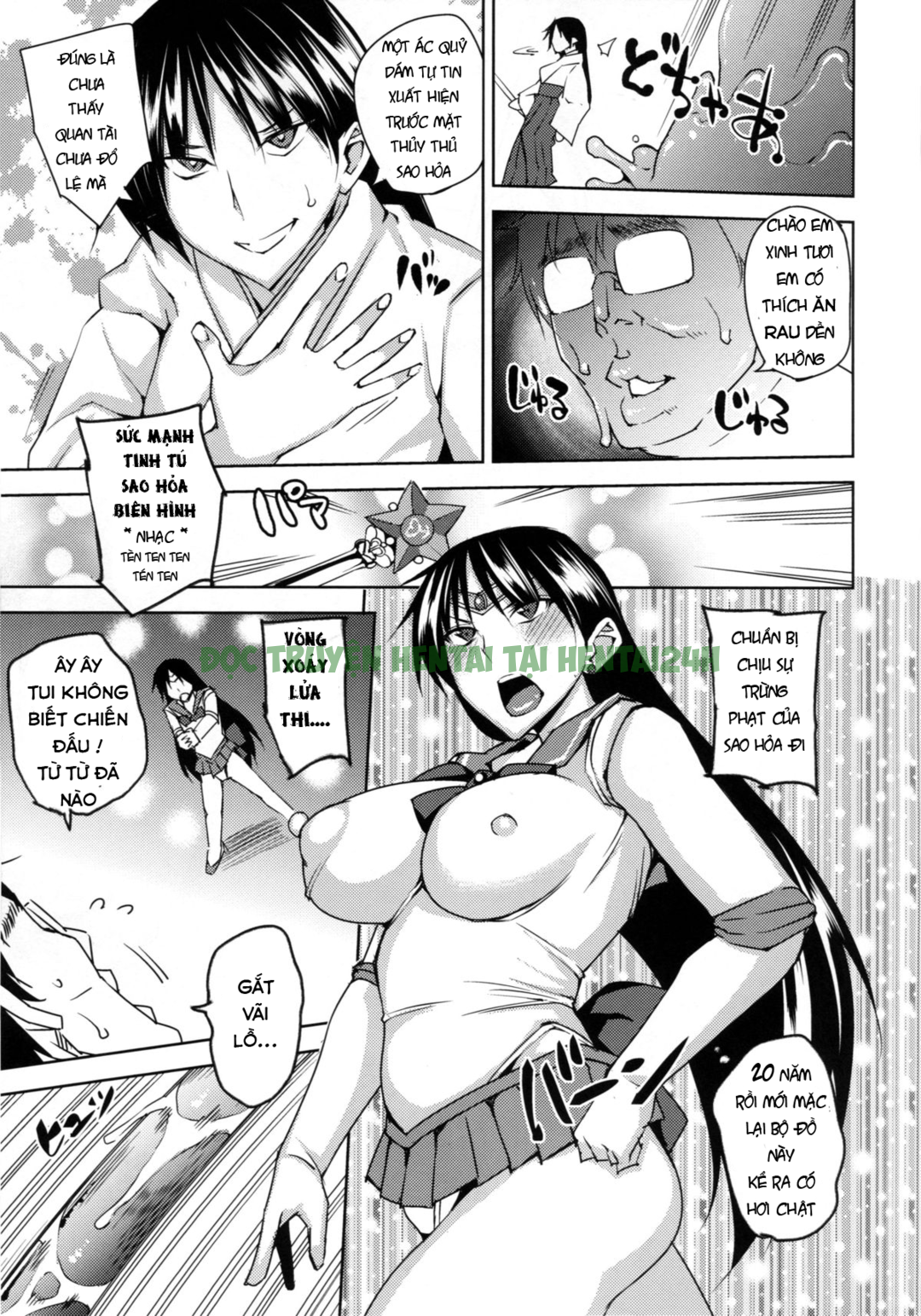 Xem ảnh 6 trong truyện hentai 20 Nengo No, Sailor Senshi O Kakyuu Youma No Ore Ga Netoru - Chapter 2 - truyenhentai18.pro
