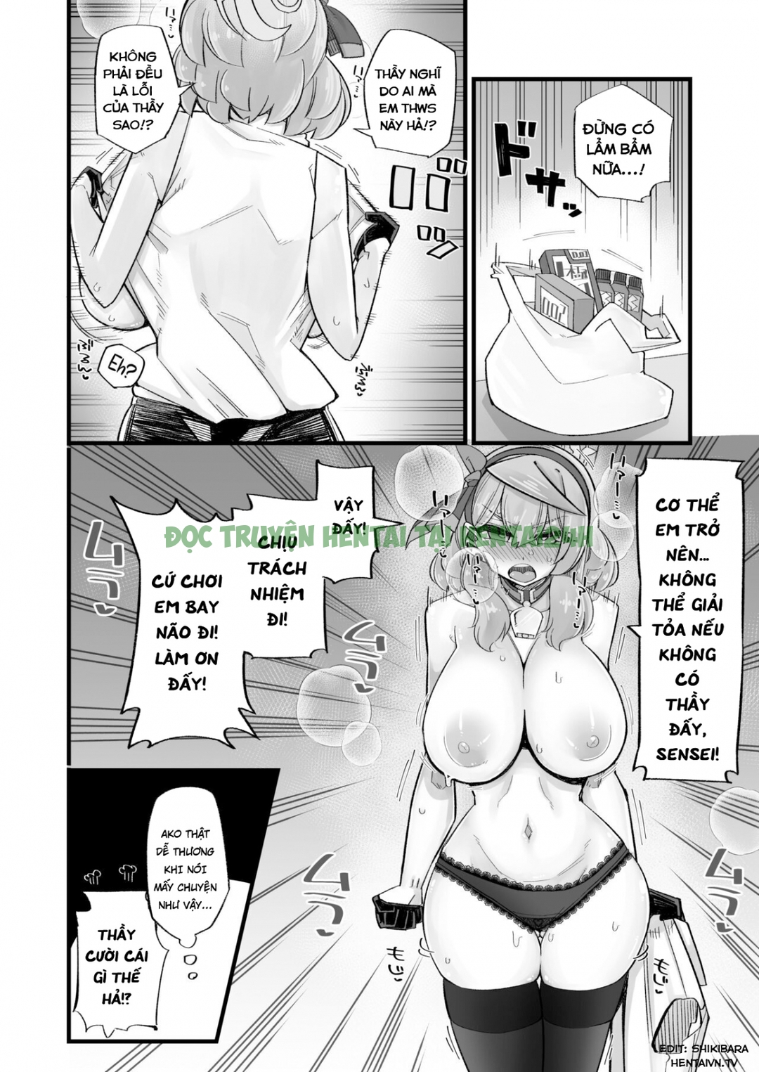 Xem ảnh 12 trong truyện hentai Ako's Stress Relieving Sex - One Shot - truyenhentai18.pro