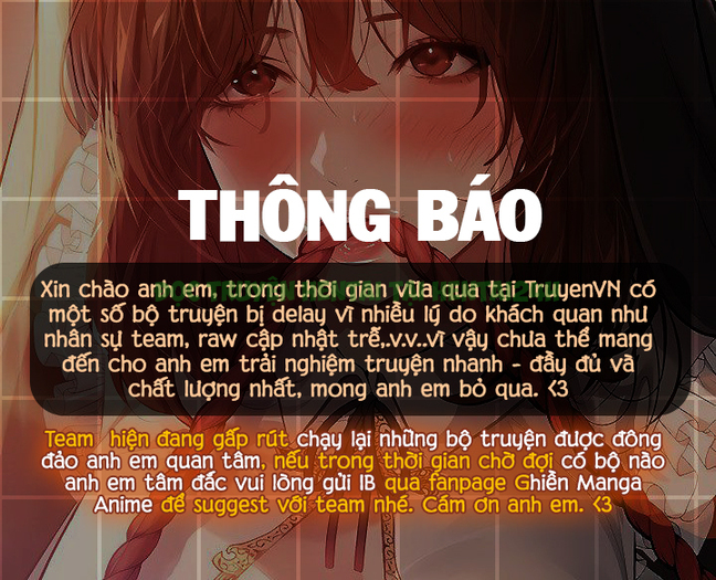 Hình ảnh THONG BAO trong Bà Chị Chủ Nhà - Chap 83 - Hentaimanhwa.net