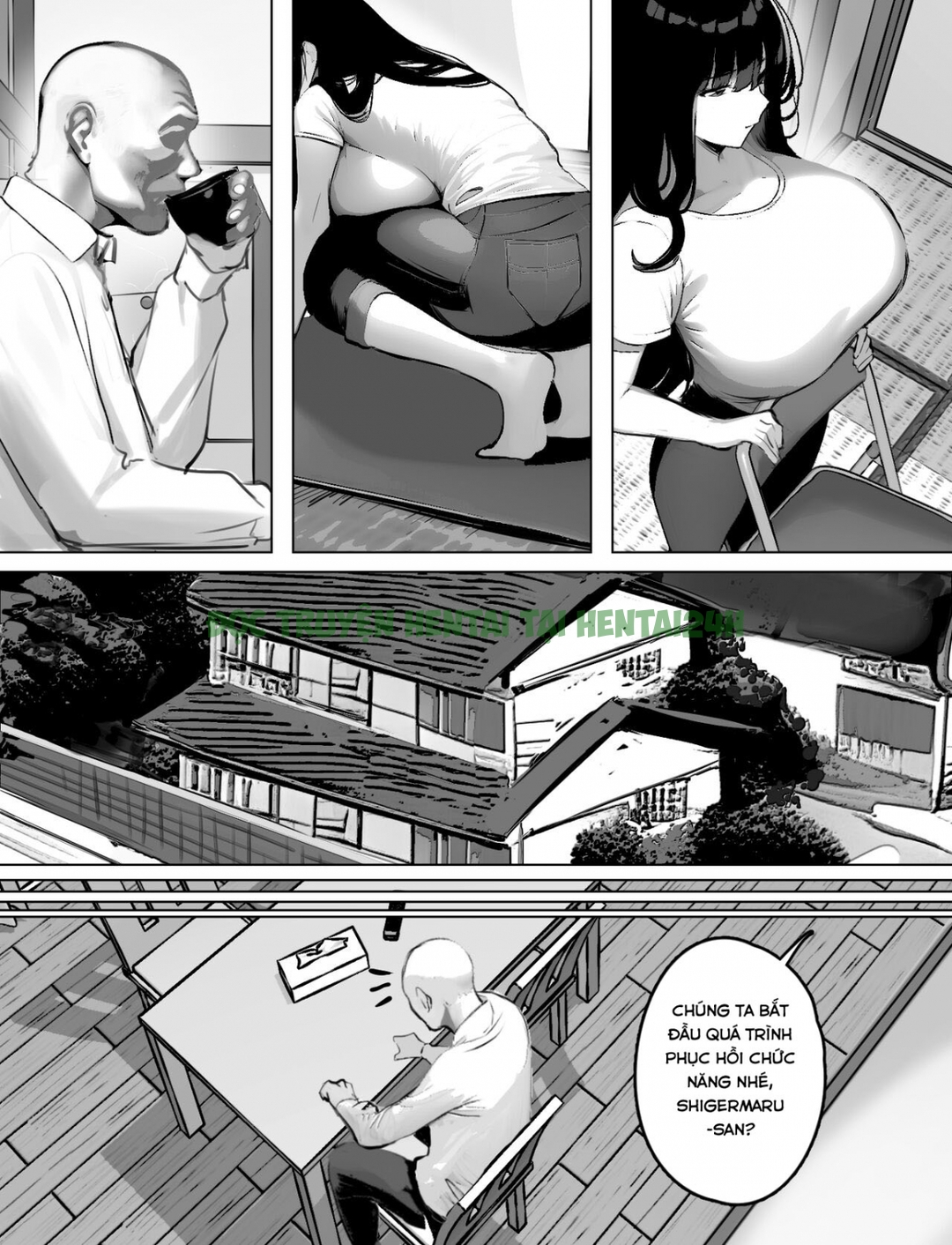Xem ảnh 15 trong truyện hentai Bakunyuu Home Helper No Ecchi Na Houmon Kaigo - One Shot - Truyenhentai18.net