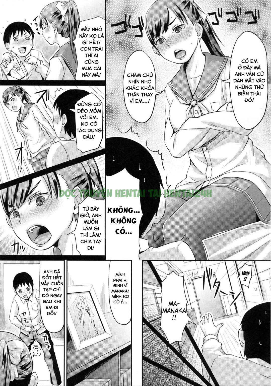 Xem ảnh 3 trong truyện hentai Dark Manaka's Foot-Stomping Punishment - One Shot - truyenhentai18.pro
