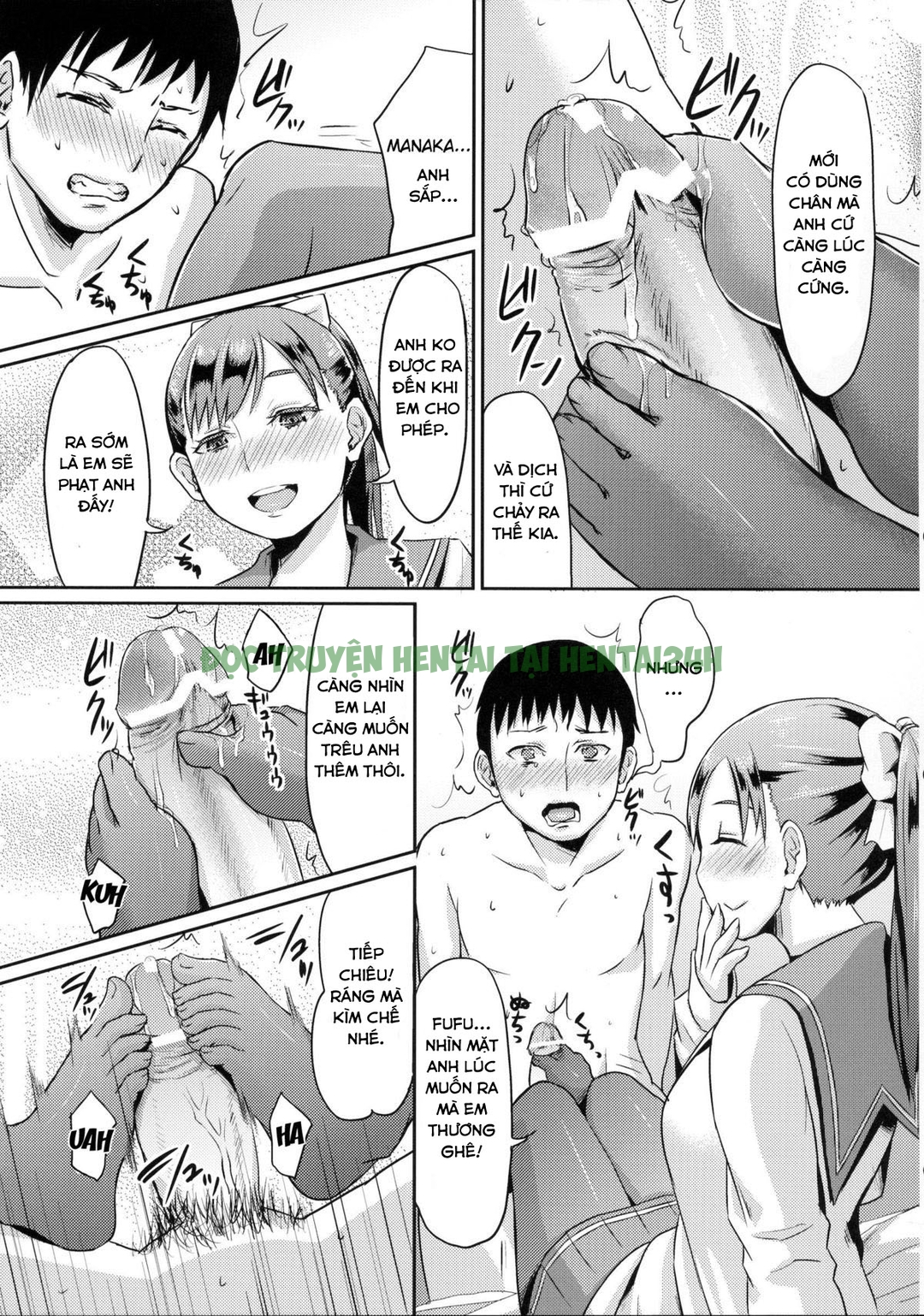 Xem ảnh 7 trong truyện hentai Dark Manaka's Foot-Stomping Punishment - One Shot - truyenhentai18.pro