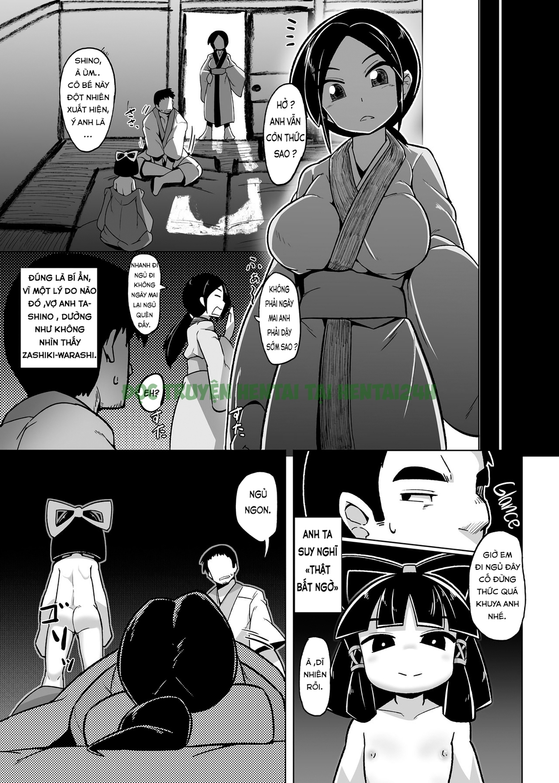 Xem ảnh 13 trong truyện hentai Eromanga Nihon Mukashibanashi ~Zashikiwarashi-Hen - One Shot - truyenhentai18.pro