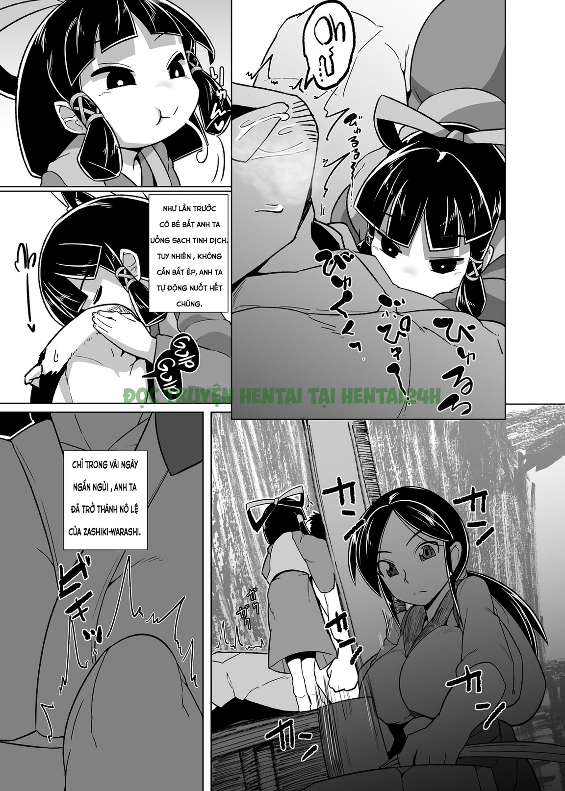 Xem ảnh 25 trong truyện hentai Eromanga Nihon Mukashibanashi ~Zashikiwarashi-Hen - One Shot - truyenhentai18.pro