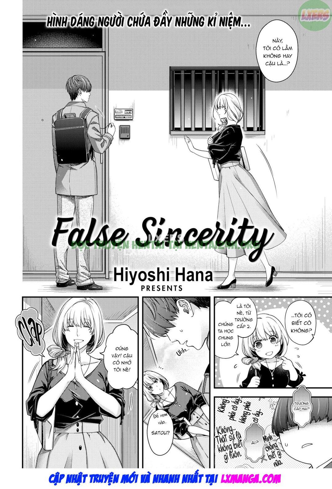 Hình ảnh 4 trong False Sincerity - One Shot - Hentaimanhwa.net