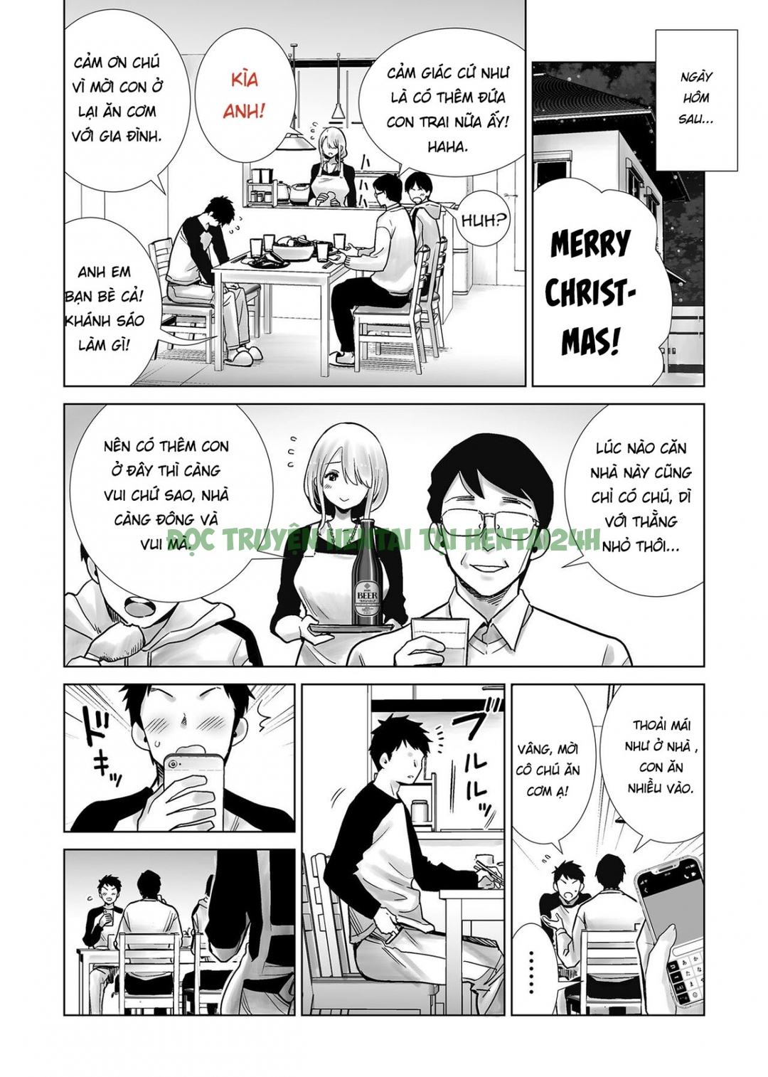Hình ảnh 28 trong Fucking My Friend's Mom With My Big Cock On Christmas Eve - One Shot - Hentaimanhwa.net