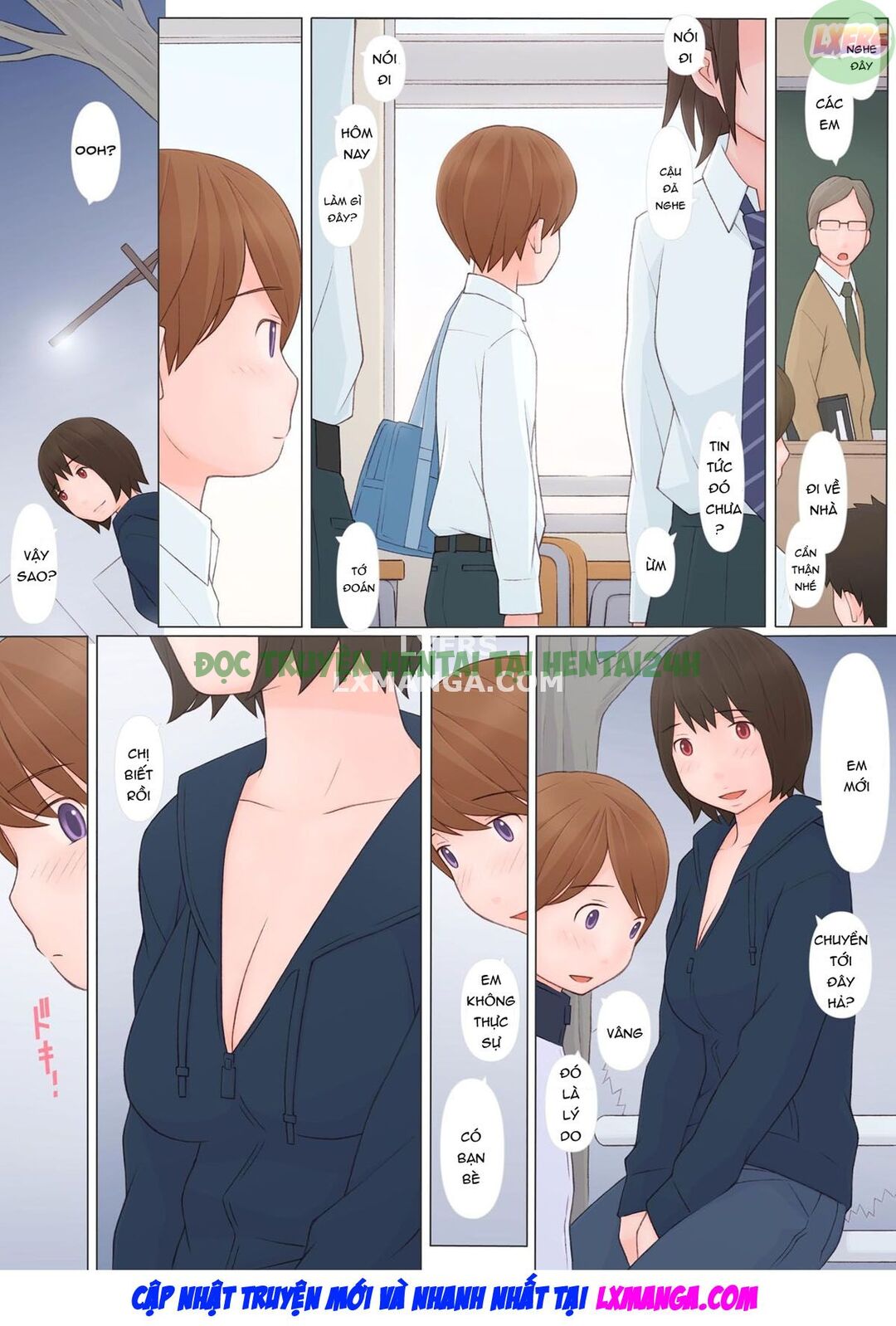 Xem ảnh 12 trong truyện hentai Getting Seduced By Onee-san - One Shot - truyenhentai18.pro