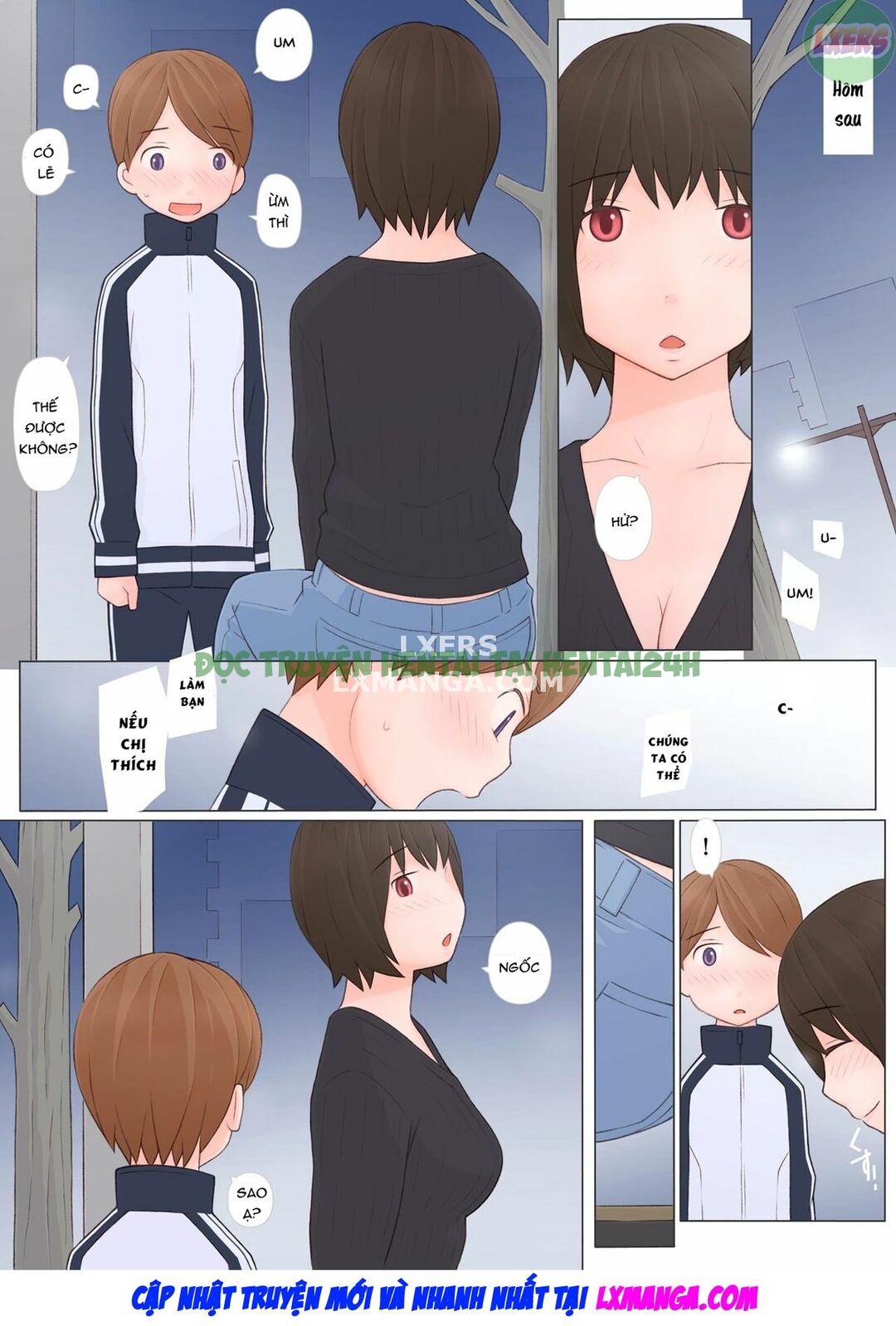 Xem ảnh 14 trong truyện hentai Getting Seduced By Onee-san - One Shot - truyenhentai18.pro