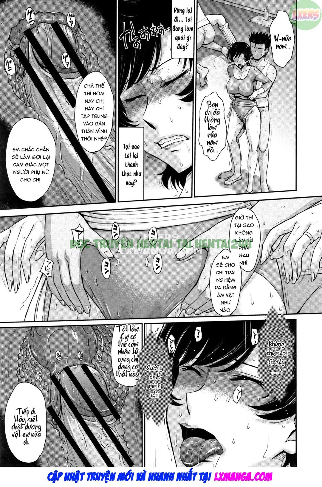 Xem ảnh 26 trong truyện hentai Hitozuma, Mitsu To Niku - Chapter 1 - truyenhentai18.pro