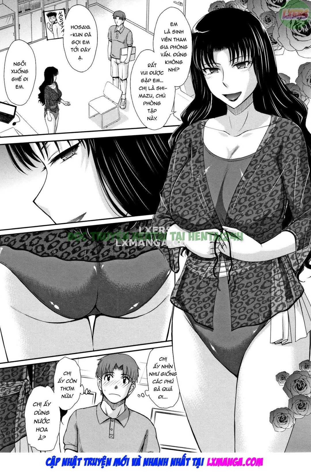 Xem ảnh 2 trong truyện hentai Hitozuma, Mitsu To Niku - Chapter 2 - truyenhentai18.pro