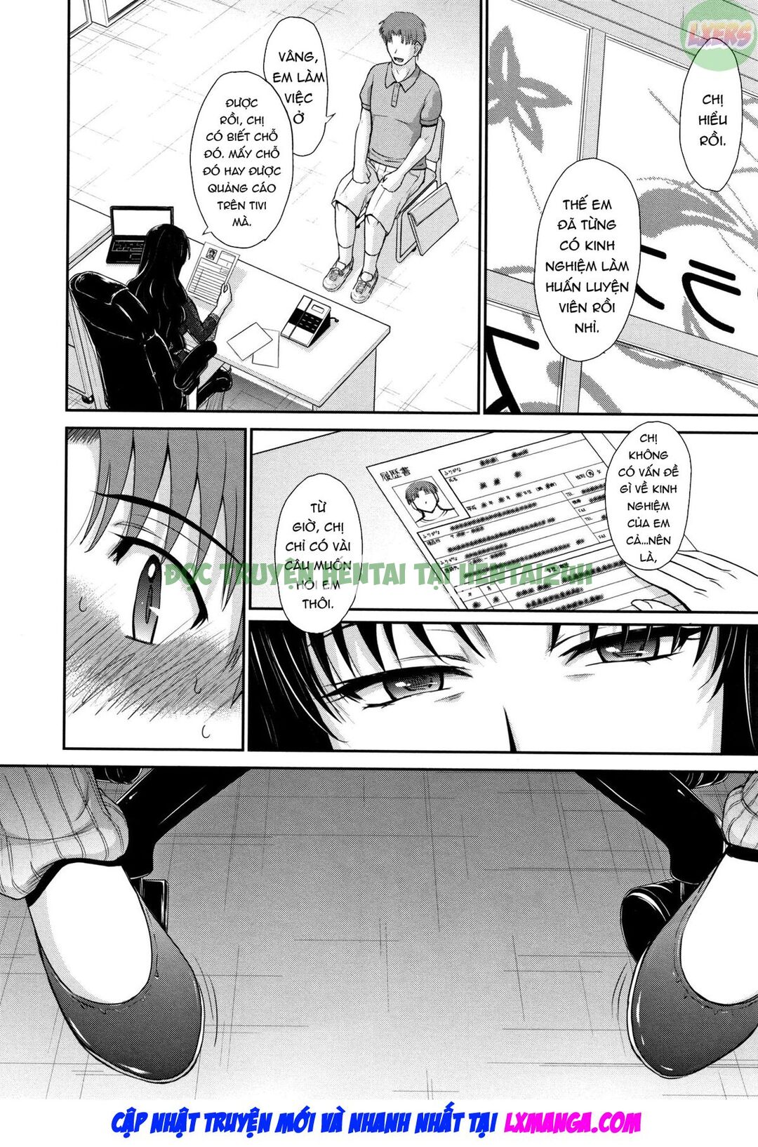 Xem ảnh 3 trong truyện hentai Hitozuma, Mitsu To Niku - Chapter 2 - truyenhentai18.pro