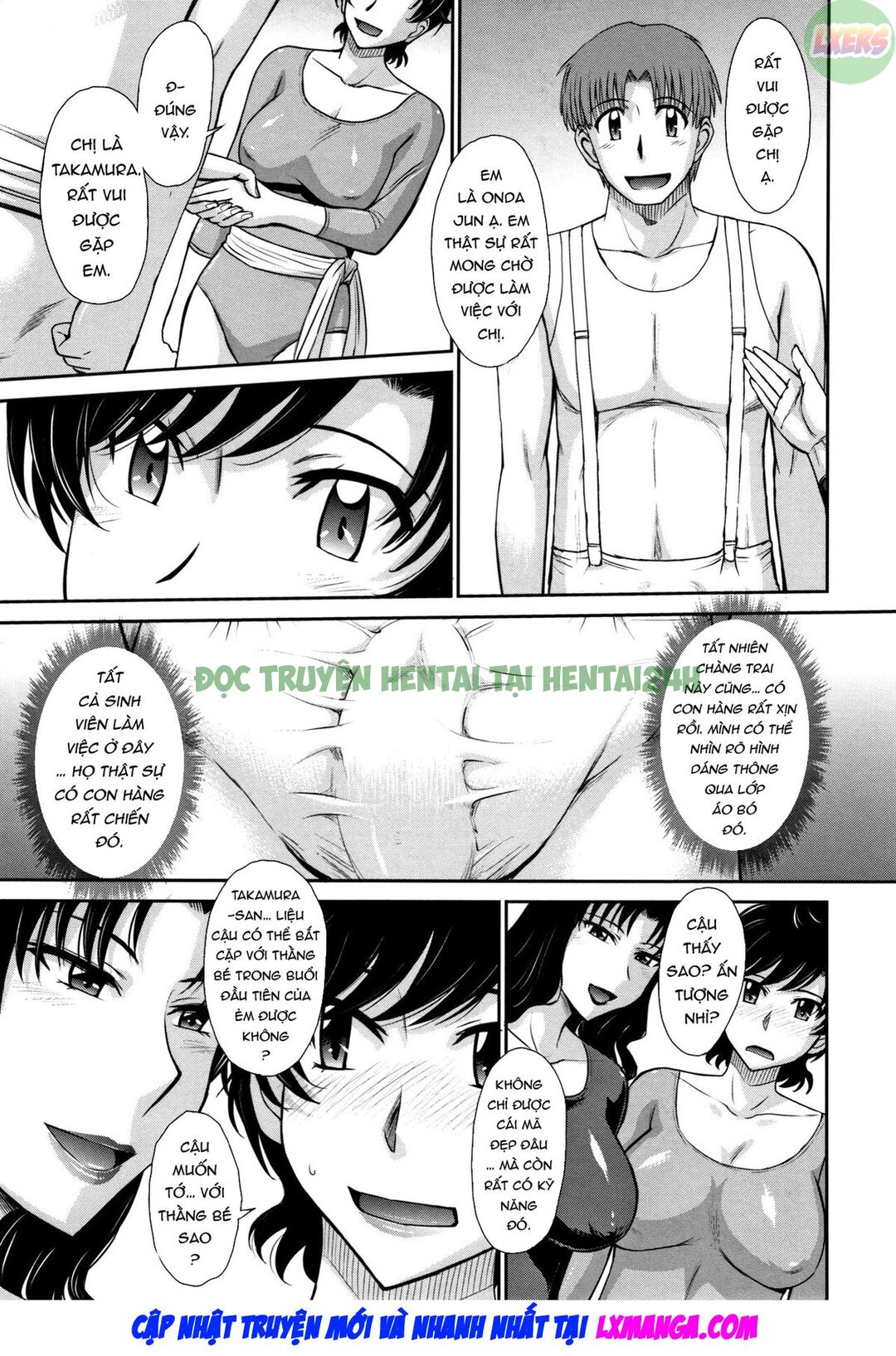Xem ảnh 2 trong truyện hentai Hitozuma, Mitsu To Niku - Chapter 3 - truyenhentai18.pro
