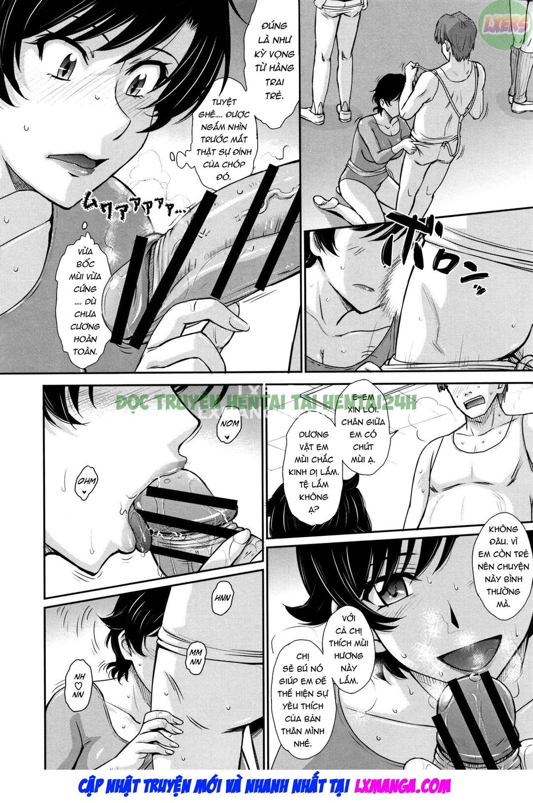 Xem ảnh 5 trong truyện hentai Hitozuma, Mitsu To Niku - Chapter 3 - truyenhentai18.pro