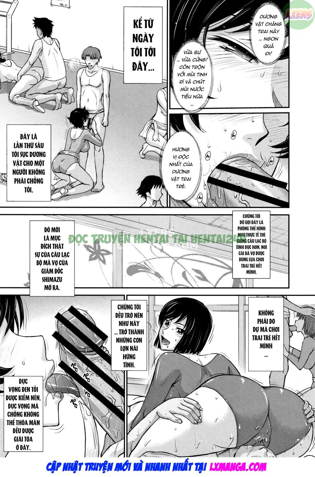 Xem ảnh 6 trong truyện hentai Hitozuma, Mitsu To Niku - Chapter 3 - truyenhentai18.pro
