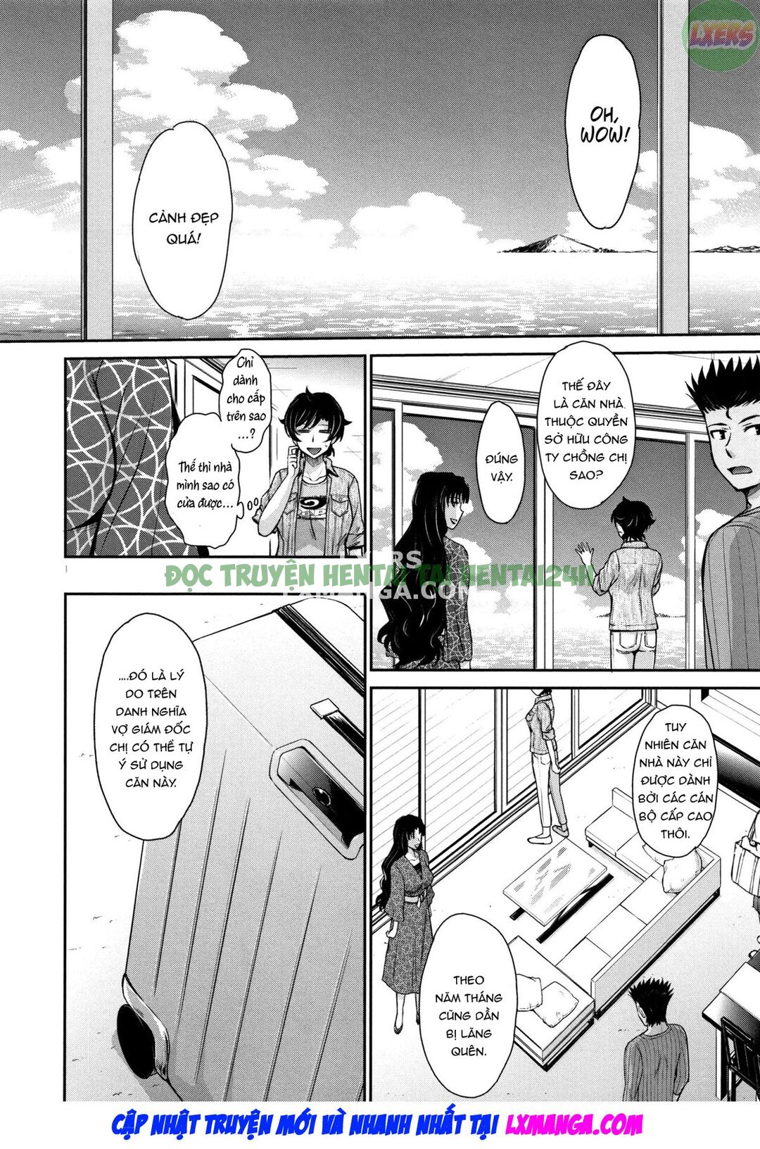 Xem ảnh 1 trong truyện hentai Hitozuma, Mitsu To Niku - Chapter 4 - truyenhentai18.pro