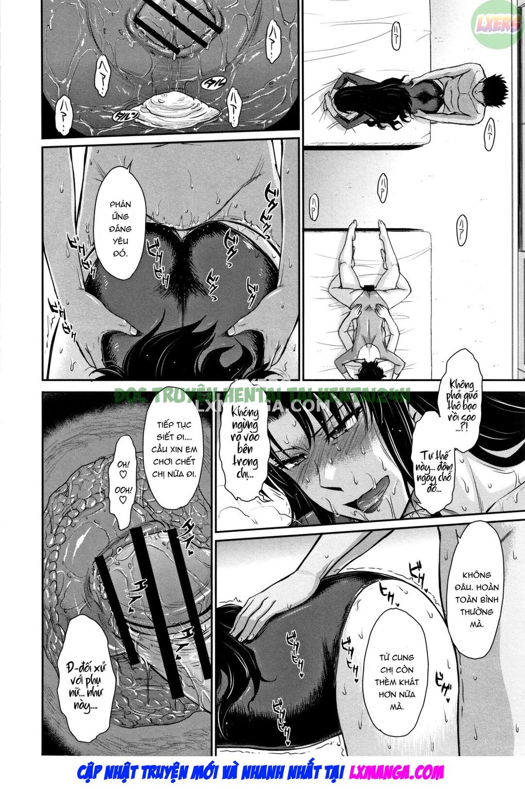 Xem ảnh 13 trong truyện hentai Hitozuma, Mitsu To Niku - Chapter 4 - truyenhentai18.pro