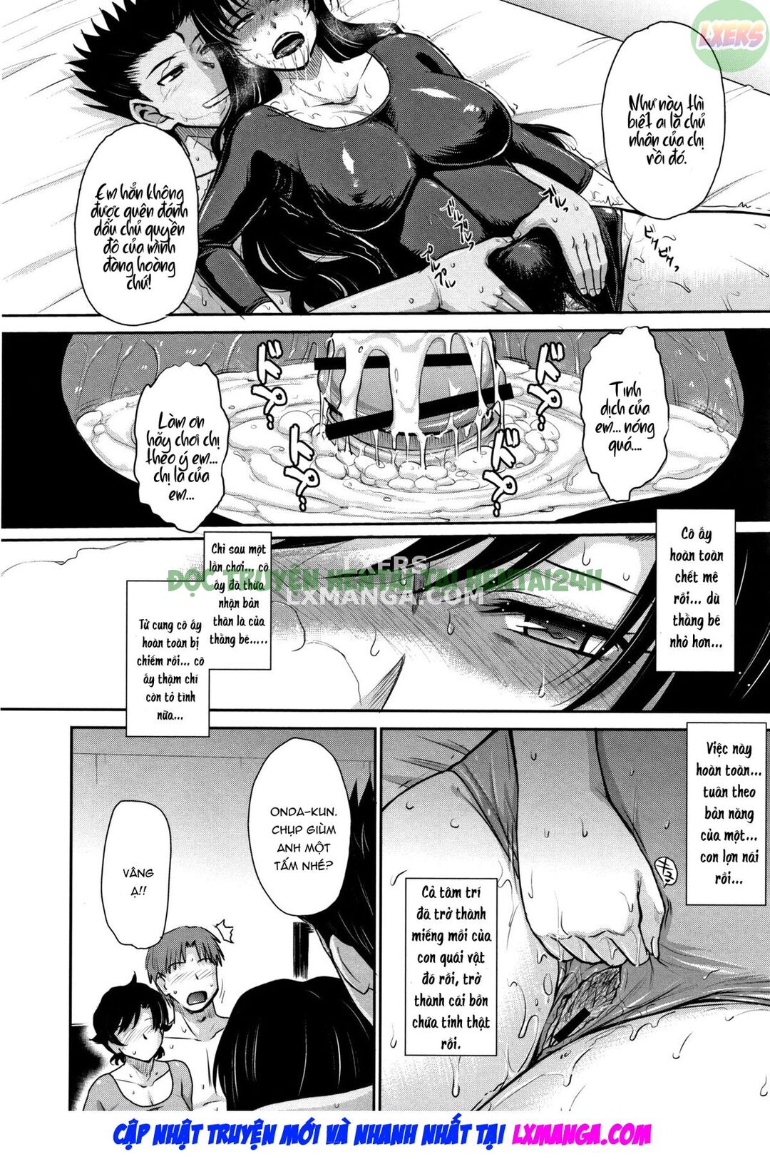 Xem ảnh 21 trong truyện hentai Hitozuma, Mitsu To Niku - Chapter 4 - truyenhentai18.pro