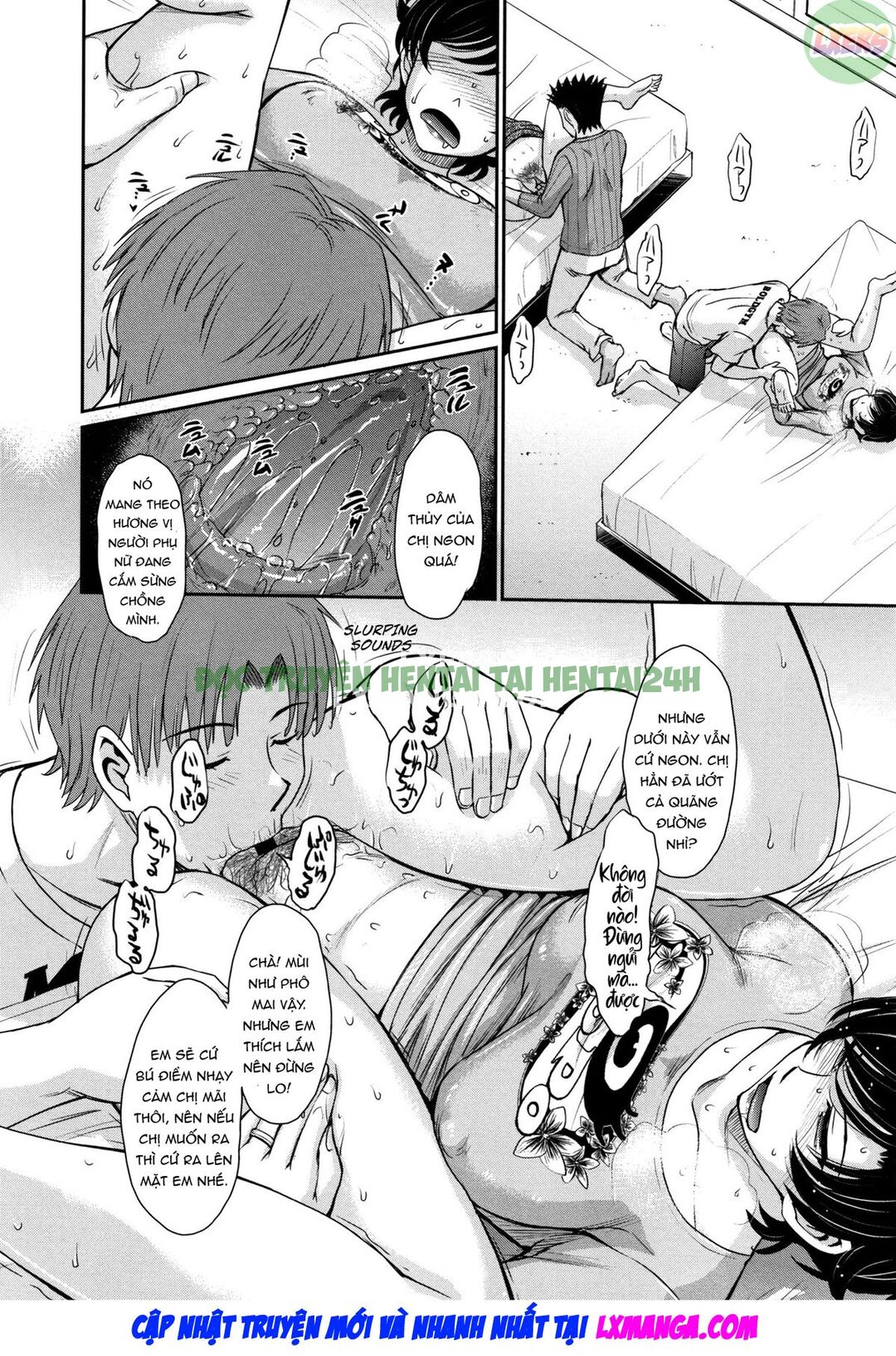 Xem ảnh 5 trong truyện hentai Hitozuma, Mitsu To Niku - Chapter 4 - truyenhentai18.pro