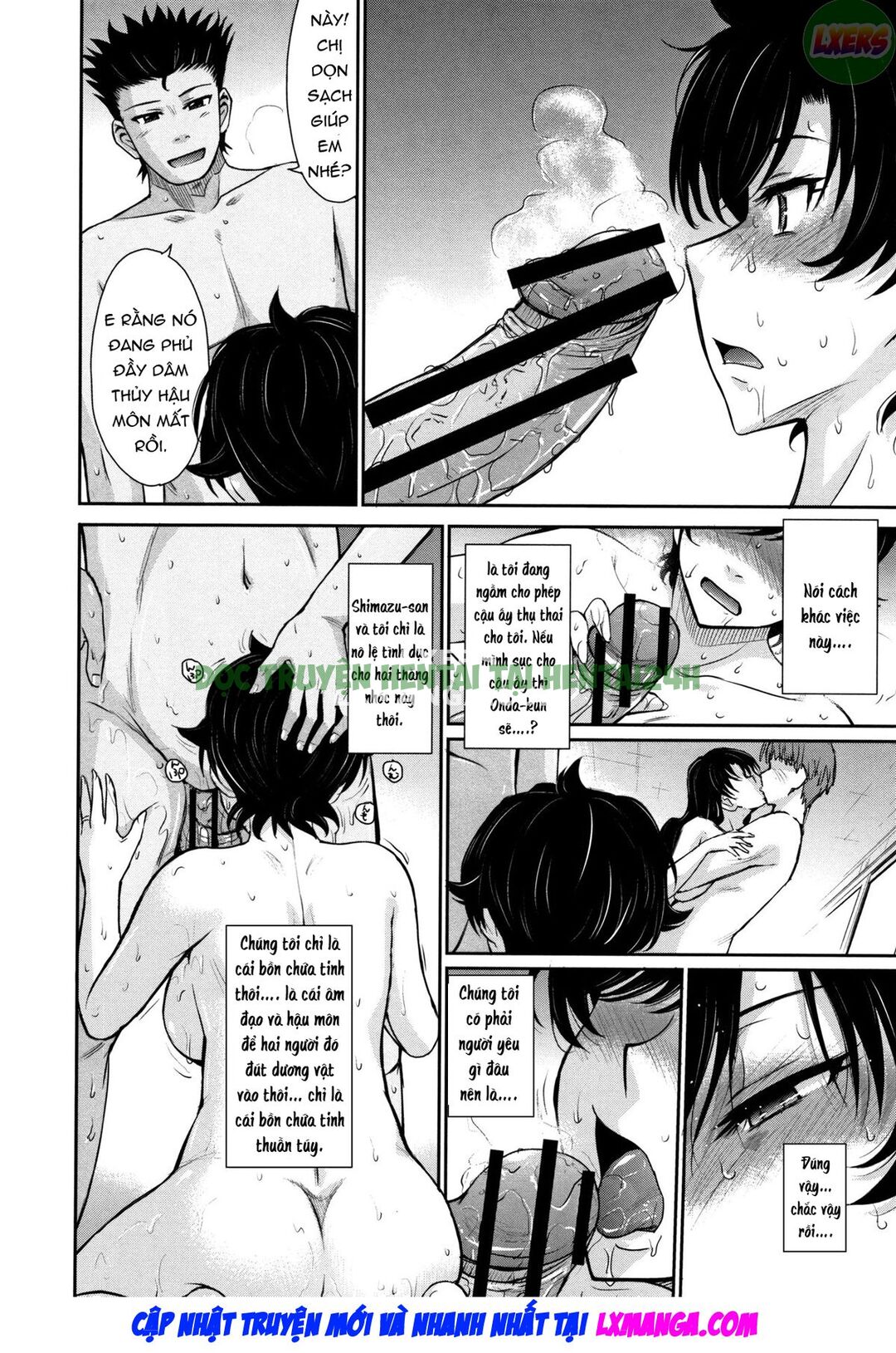 Xem ảnh 11 trong truyện hentai Hitozuma, Mitsu To Niku - Chapter 5 - truyenhentai18.pro