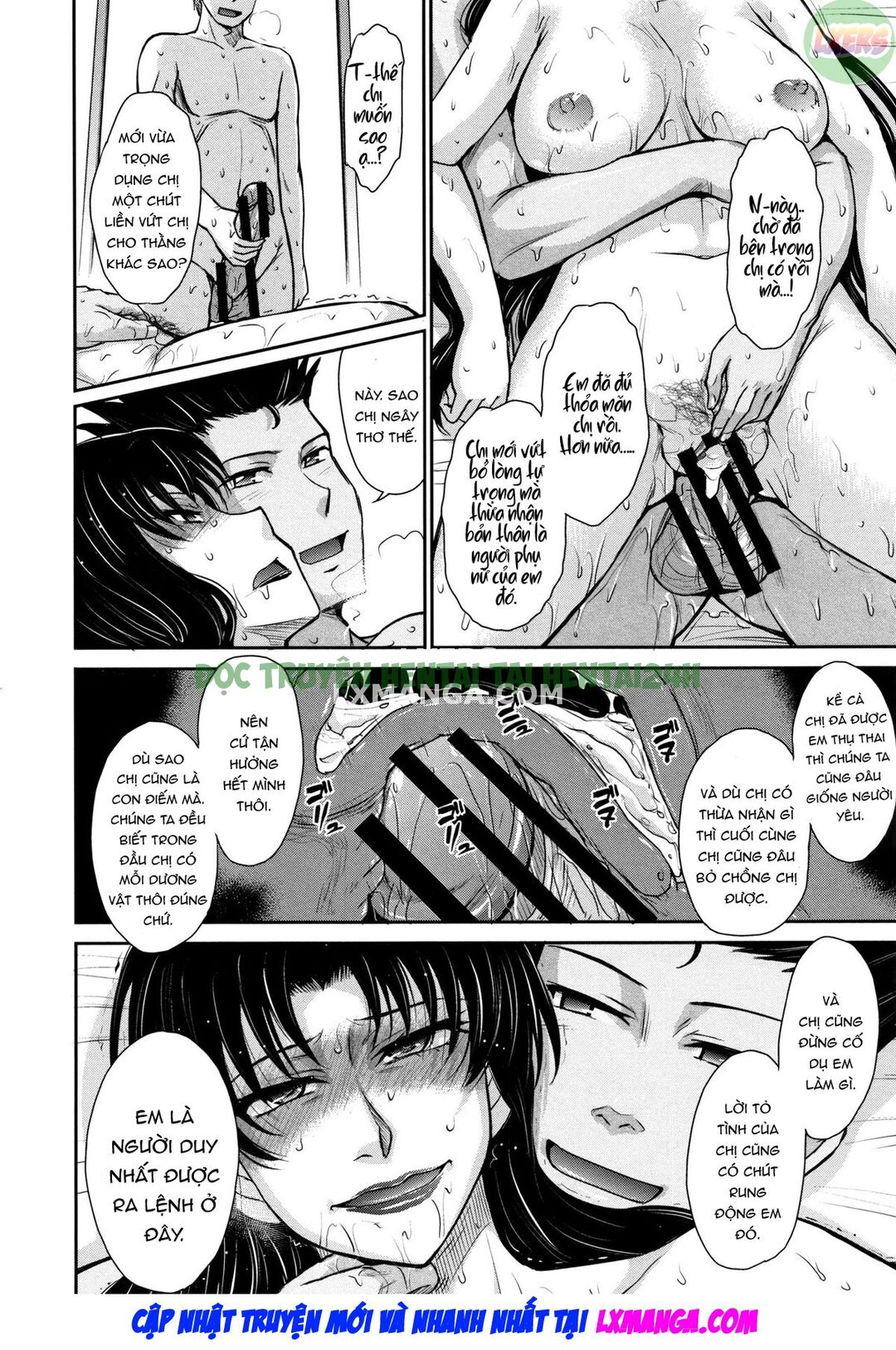 Xem ảnh 7 trong truyện hentai Hitozuma, Mitsu To Niku - Chapter 5 - truyenhentai18.pro