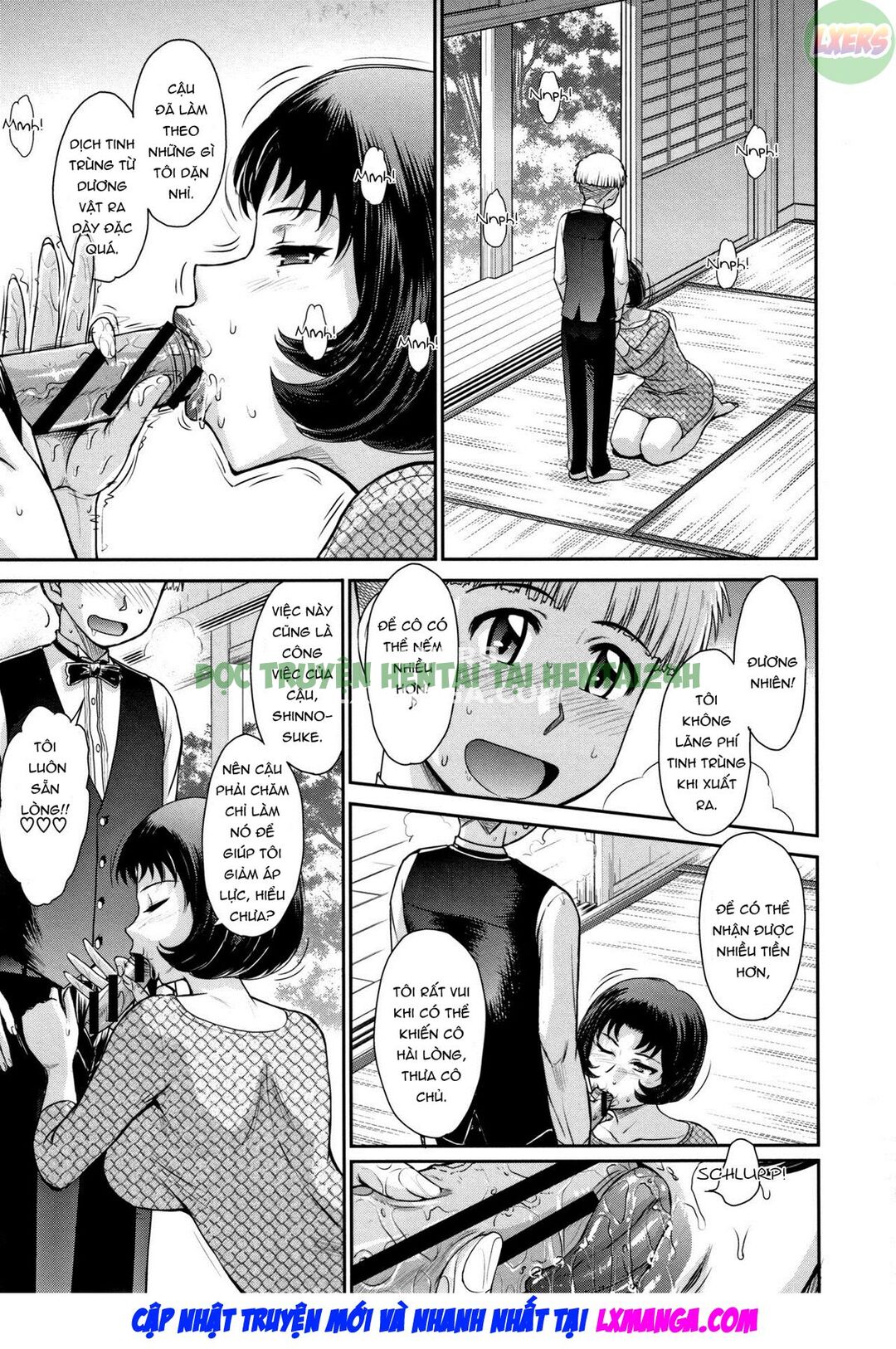 Xem ảnh 4 trong truyện hentai Hitozuma, Mitsu To Niku - Chapter 6 - truyenhentai18.pro