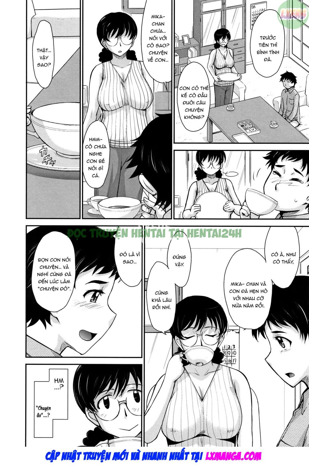 Xem ảnh 1 trong truyện hentai Hitozuma, Mitsu To Niku - Chapter 7 - truyenhentai18.pro