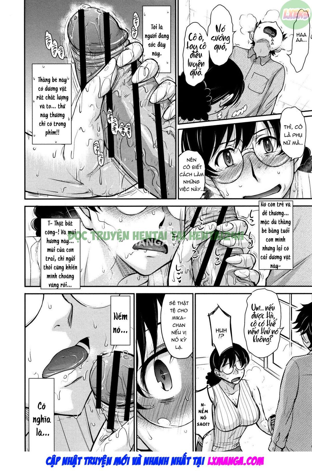 Xem ảnh 5 trong truyện hentai Hitozuma, Mitsu To Niku - Chapter 7 - truyenhentai18.pro
