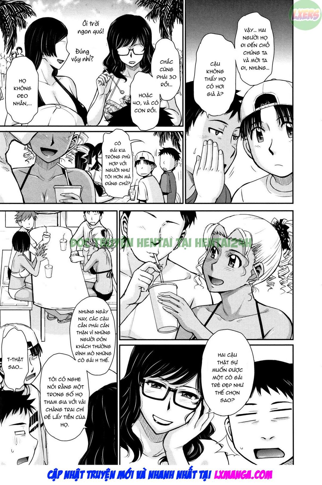 Hình ảnh 4 trong Hitozuma, Mitsu To Niku - Chapter 8 - Hentaimanhwa.net
