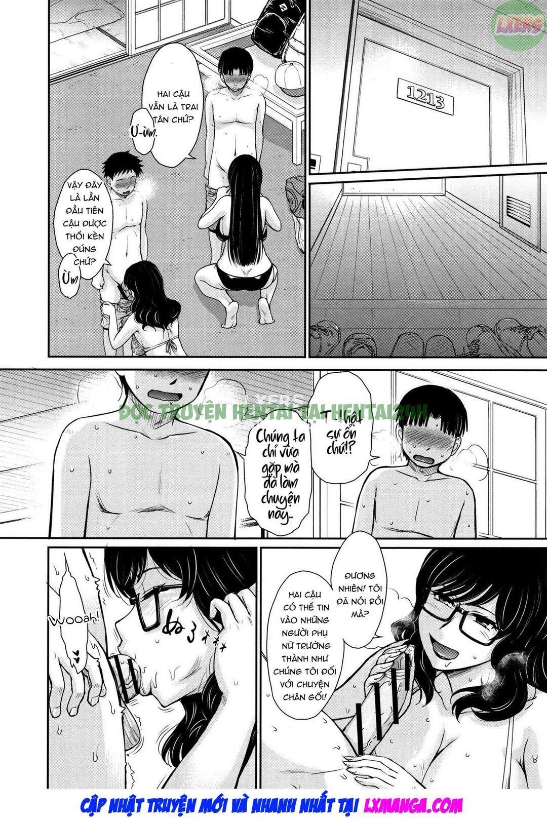 Xem ảnh 7 trong truyện hentai Hitozuma, Mitsu To Niku - Chapter 8 - truyenhentai18.pro