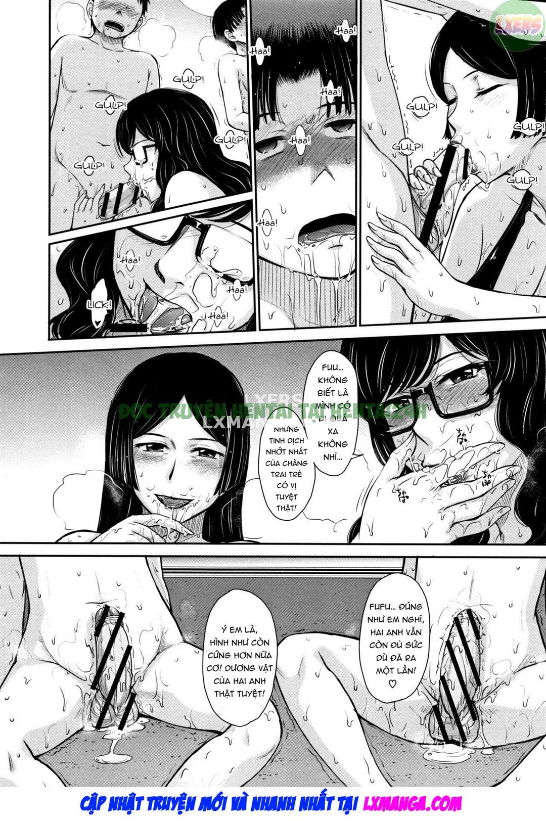 Xem ảnh 9 trong truyện hentai Hitozuma, Mitsu To Niku - Chapter 8 - truyenhentai18.pro