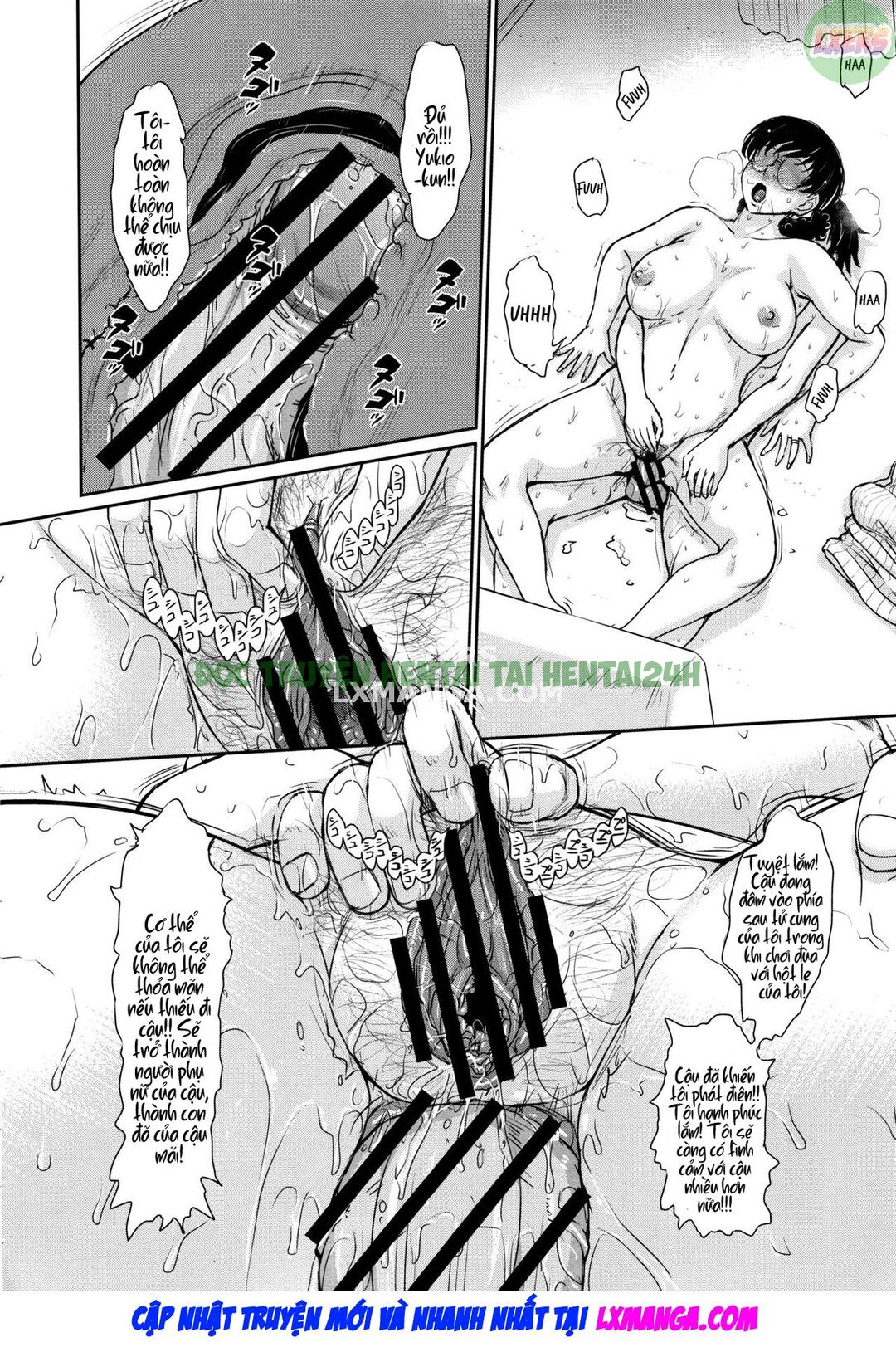 Xem ảnh 5 trong truyện hentai Hitozuma, Mitsu To Niku - Chapter 9 END - truyenhentai18.pro