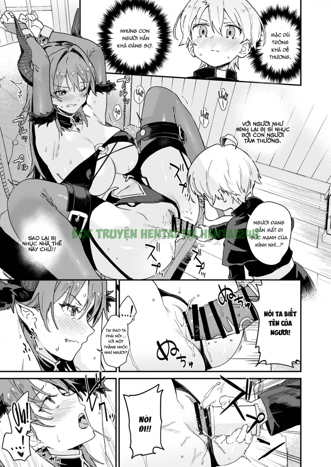 Hình ảnh 10 trong I'll Fight The Lewd Succubus Lady With Sexual Punishments - One Shot - Hentaimanhwa.net