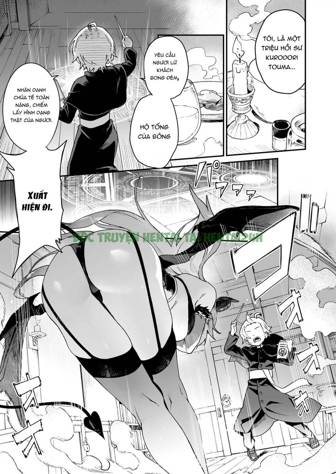 Hình ảnh 2 trong I'll Fight The Lewd Succubus Lady With Sexual Punishments - One Shot - Hentaimanhwa.net