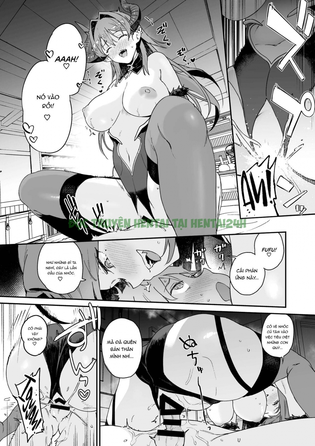 Hình ảnh 21 trong I'll Fight The Lewd Succubus Lady With Sexual Punishments - One Shot - Hentaimanhwa.net