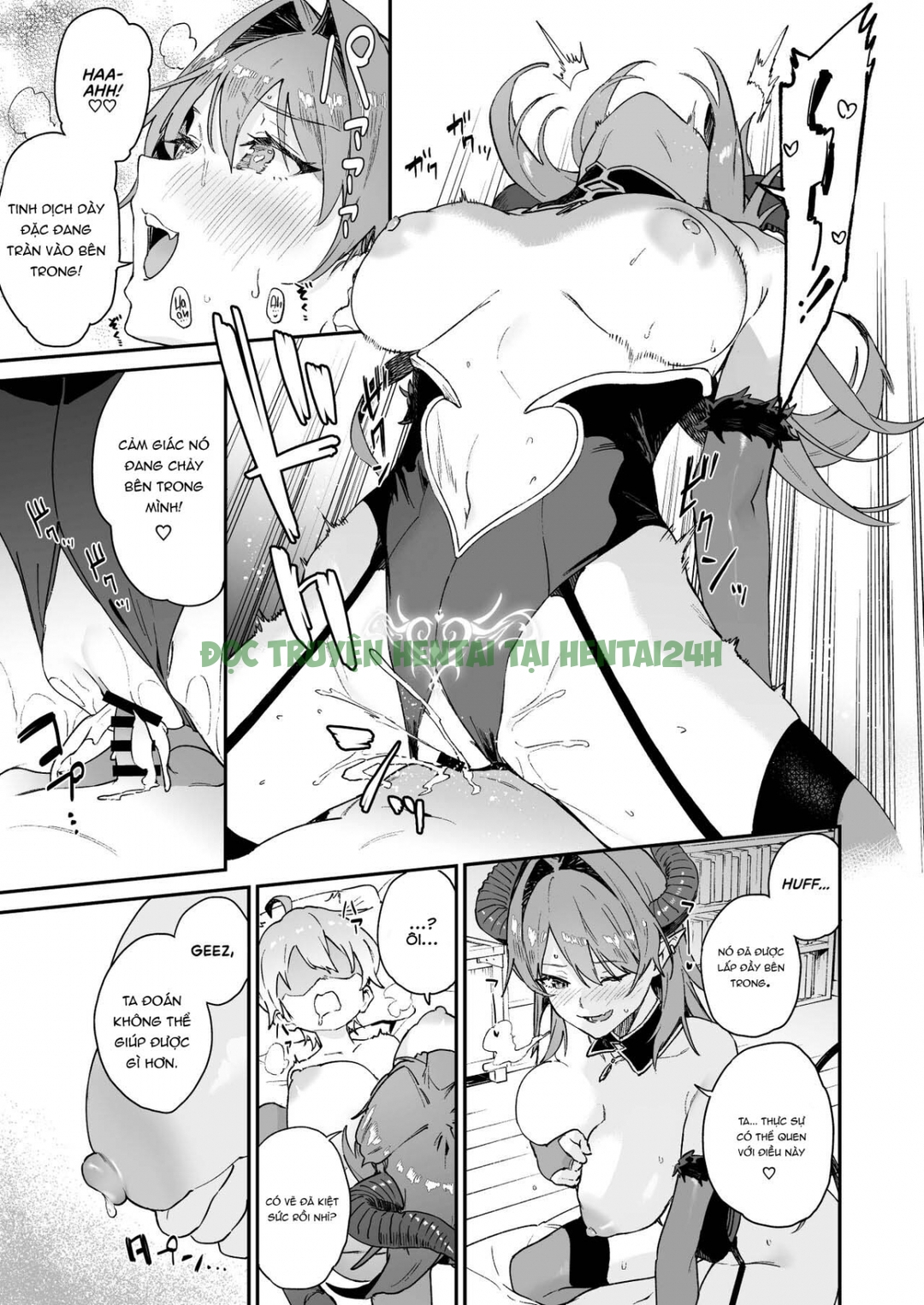 Hình ảnh 24 trong I'll Fight The Lewd Succubus Lady With Sexual Punishments - One Shot - Hentaimanhwa.net
