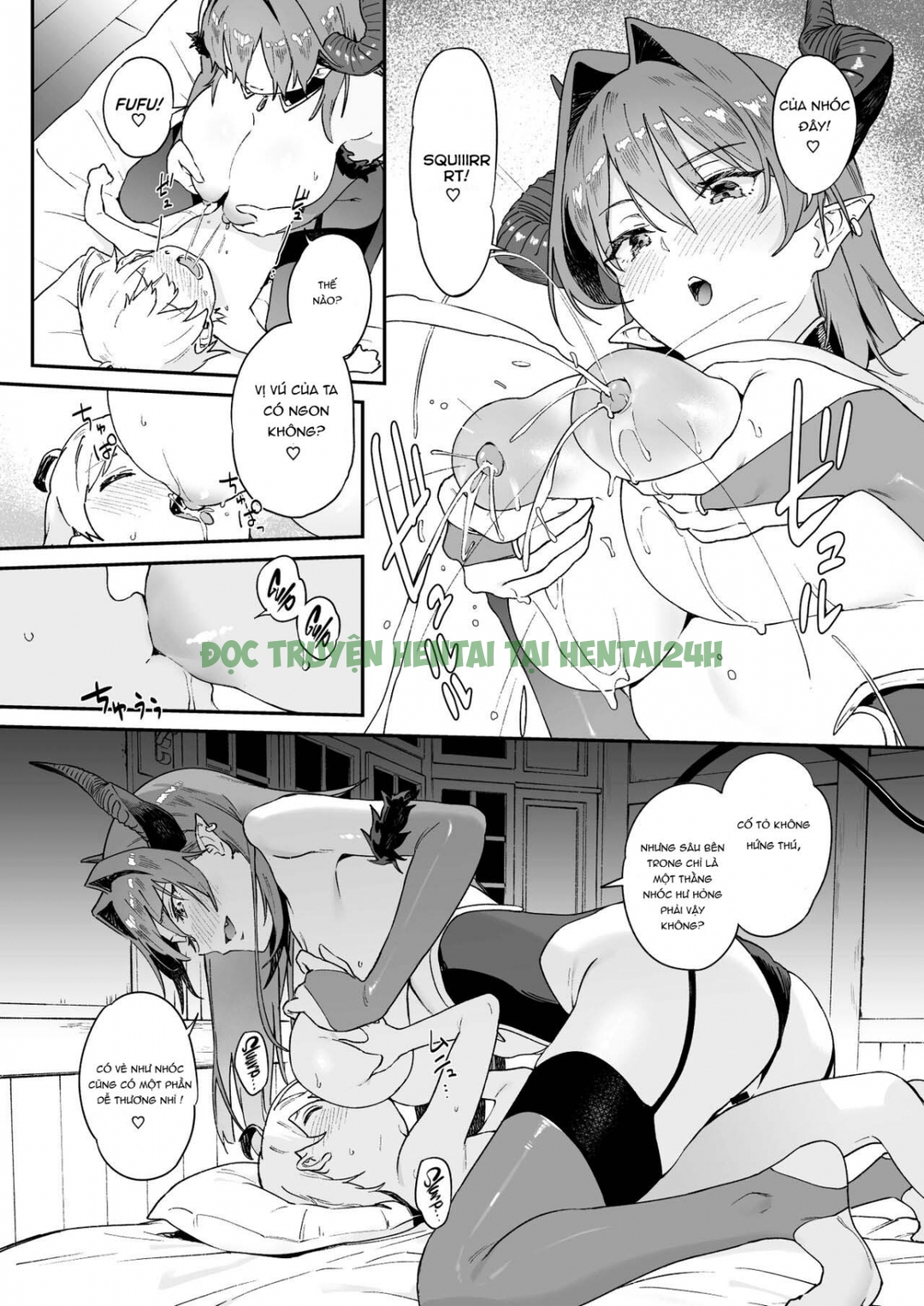 Hình ảnh 25 trong I'll Fight The Lewd Succubus Lady With Sexual Punishments - One Shot - Hentaimanhwa.net