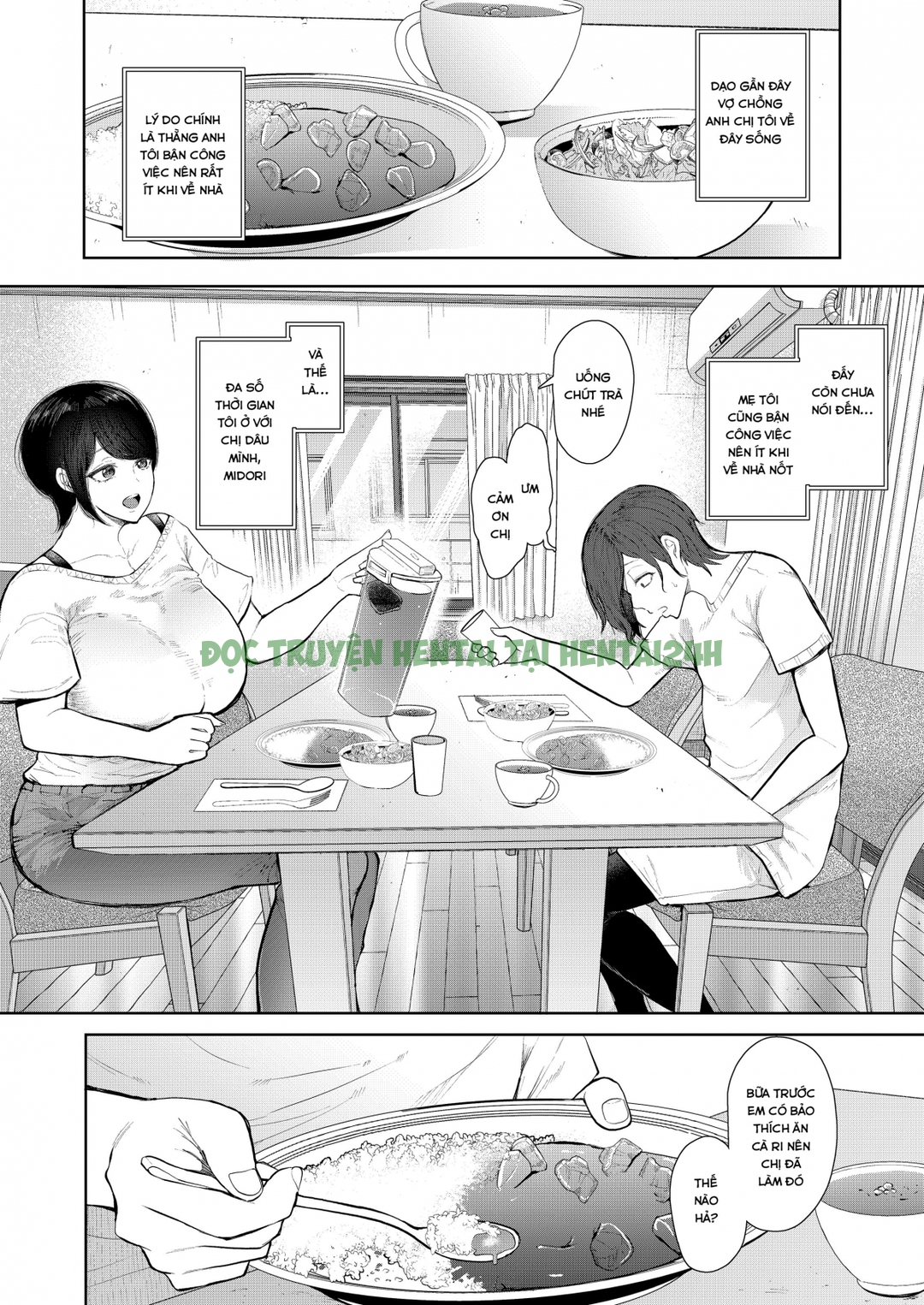 Hình ảnh 4 trong I'm Obsessed With My Brother’s Wife - One Shot - Hentaimanhwa.net