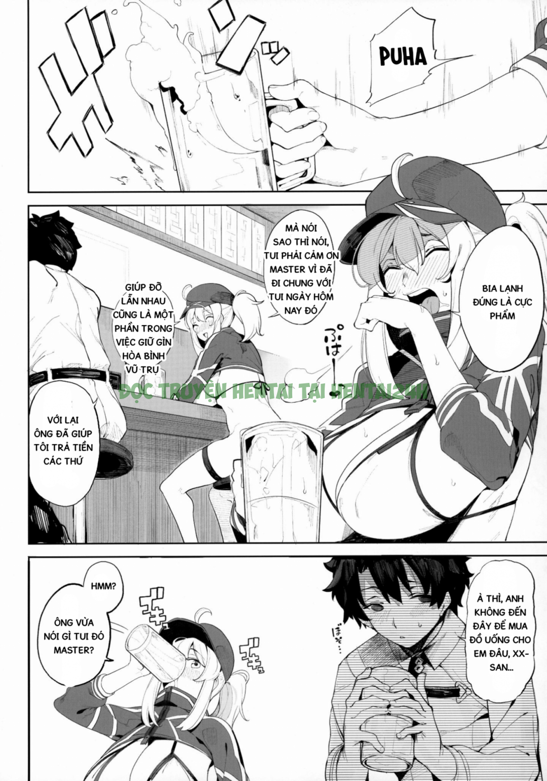 Hình ảnh 4 trong Is The Galactic Office Lady Still Cool When She's Drunk XX - One Shot - Hentaimanhwa.net