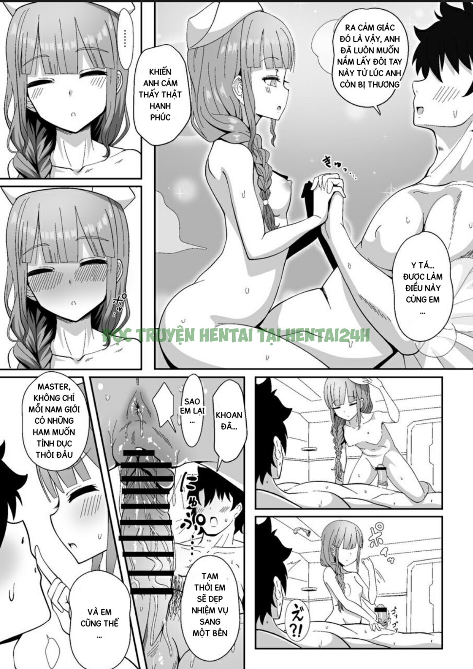 Xem ảnh 14 trong truyện hentai Jimuteki Ni Shori Shite Kureru Nurse-san - One Shot - truyenhentai18.pro