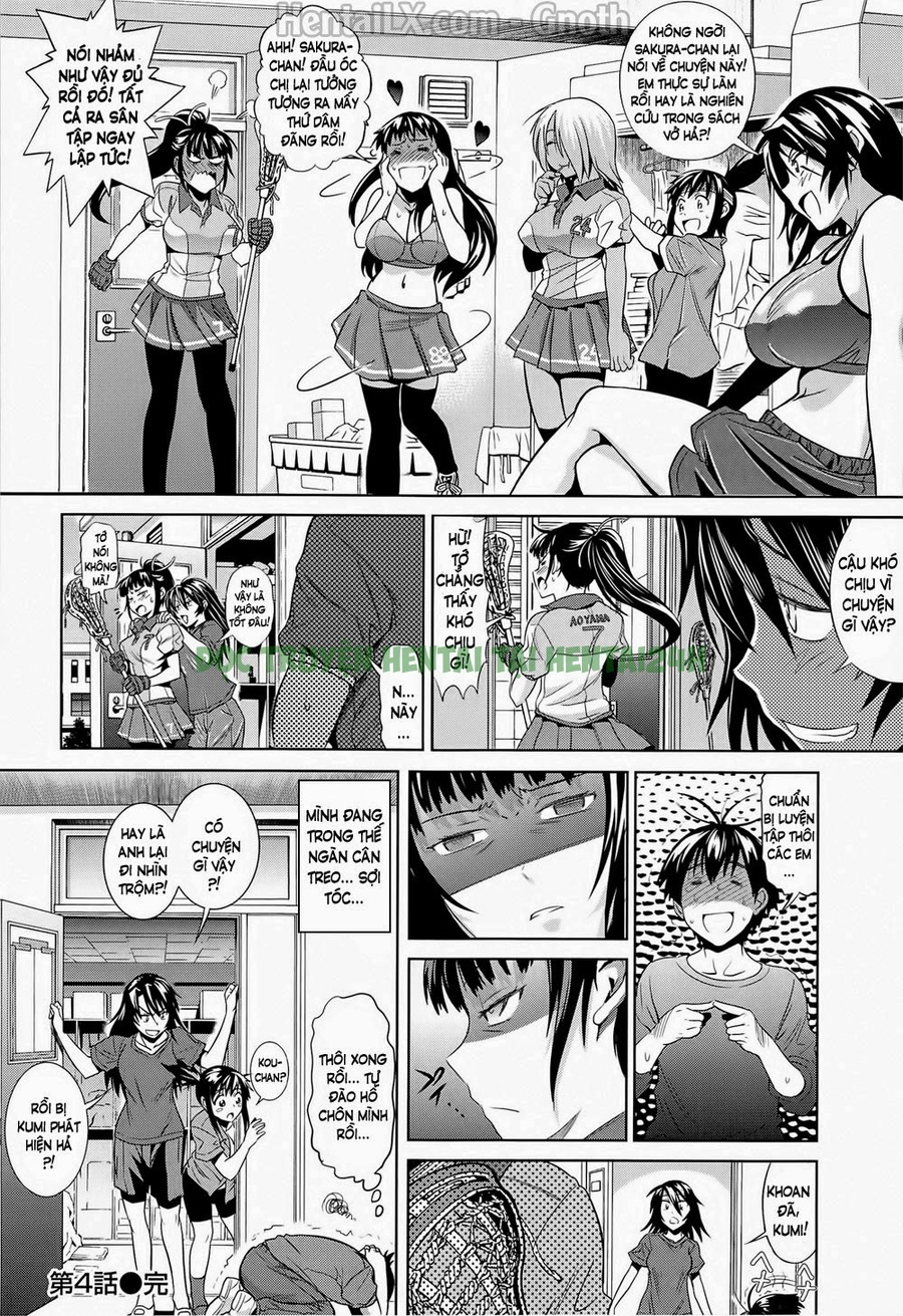 Xem ảnh 34 trong truyện hentai Joshi Luck! Girls Lacrosse Club - Chapter 4 - truyenhentai18.pro