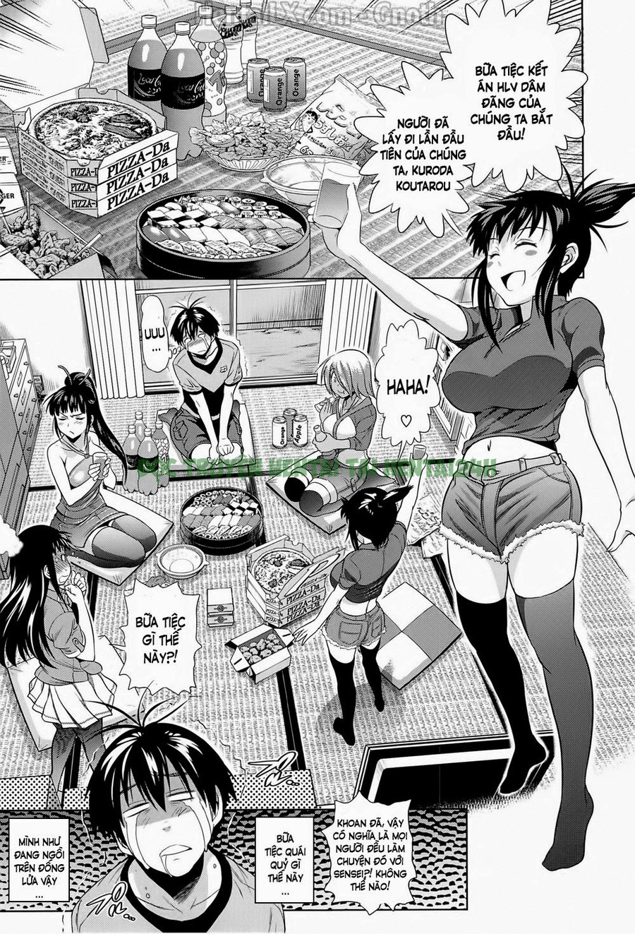 Xem ảnh 3 trong truyện hentai Joshi Luck! Girls Lacrosse Club - Chapter 5 - truyenhentai18.pro