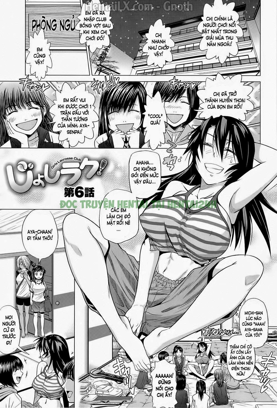 Xem ảnh 1 trong truyện hentai Joshi Luck! Girls Lacrosse Club - Chapter 6 - Truyenhentai18.net
