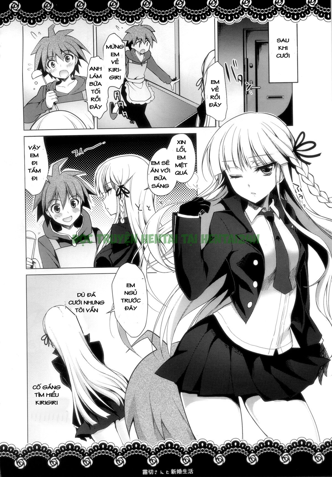 Xem ảnh 3 trong truyện hentai Kirigiri-san Và Cuộc Sống Vợ Chồng Mới Cưới - One Shot - truyenhentai18.pro
