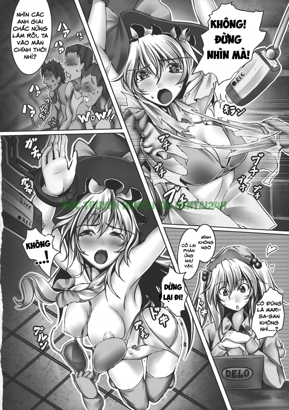 Xem ảnh 9 trong truyện hentai Kirisame Marisa Rape Machine - One Shot - truyenhentai18.pro