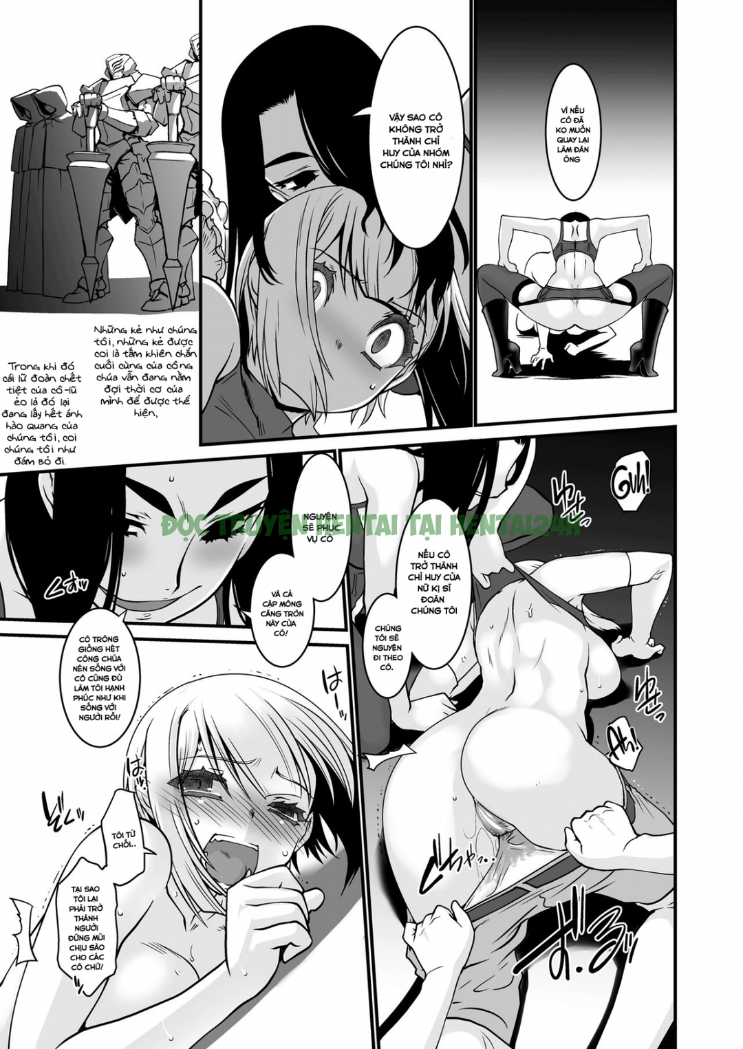 Xem ảnh 9 trong truyện hentai Kishi Danchou Kanrakusu - Chapter 2 - truyenhentai18.pro