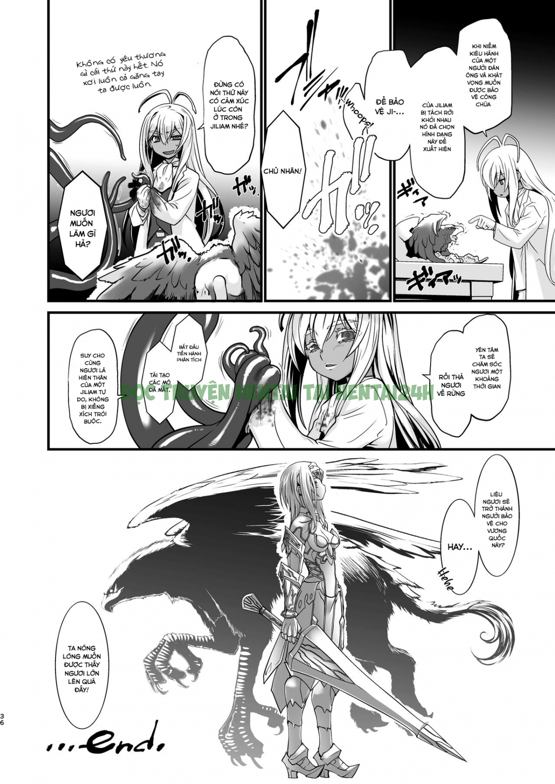 Xem ảnh 34 trong truyện hentai Kishi Danchou Kanrakusu - Chapter 4 END - truyenhentai18.pro