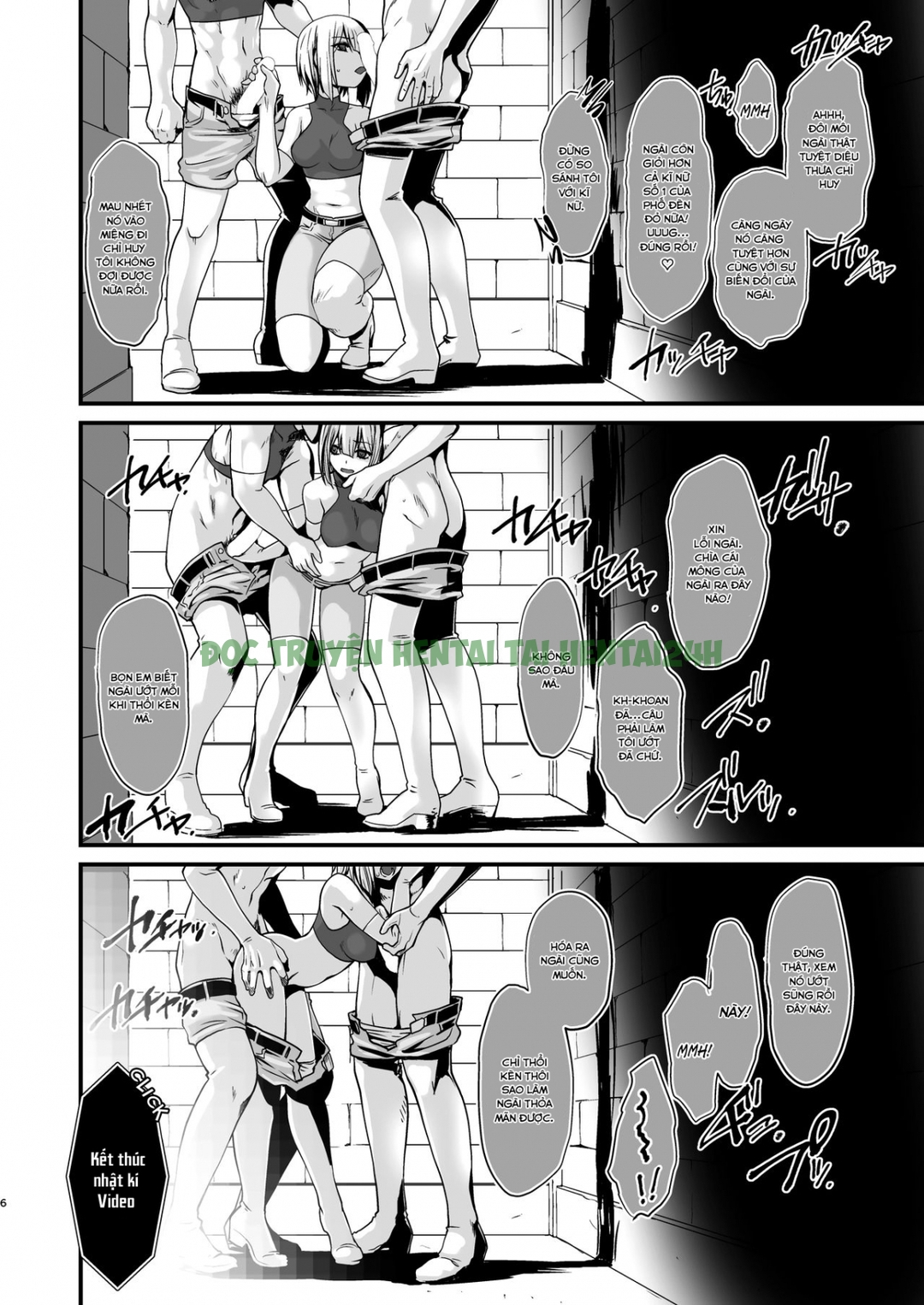 Xem ảnh 4 trong truyện hentai Kishi Danchou Kanrakusu - Chapter 4 END - truyenhentai18.pro