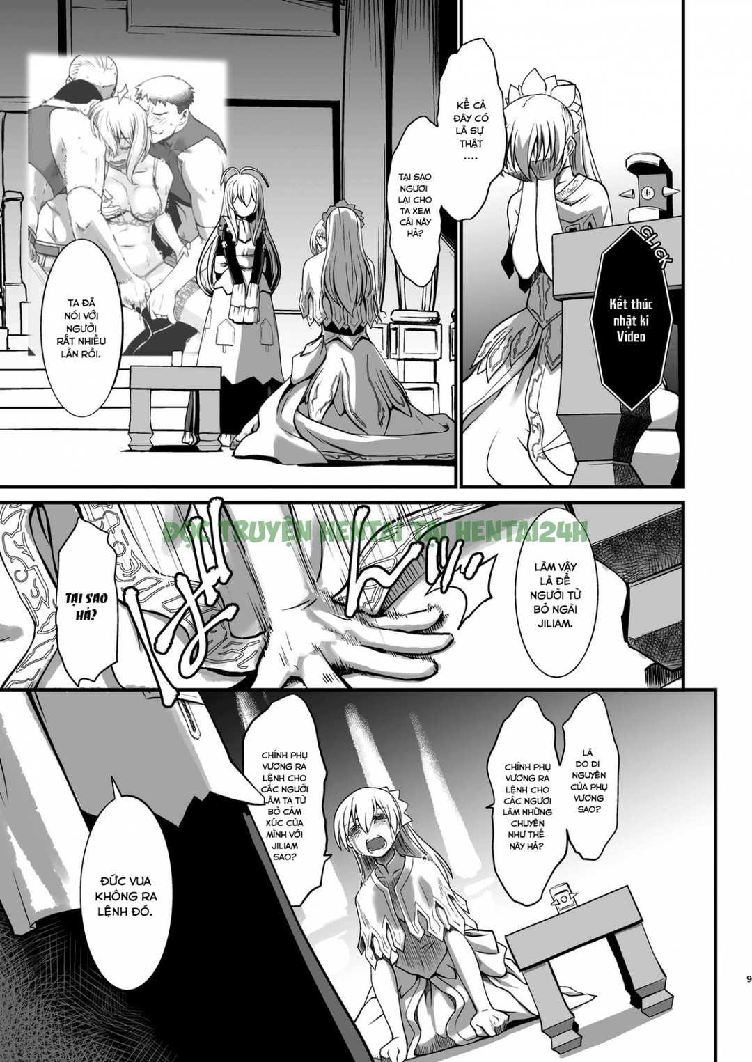 Xem ảnh 7 trong truyện hentai Kishi Danchou Kanrakusu - Chapter 4 END - truyenhentai18.pro