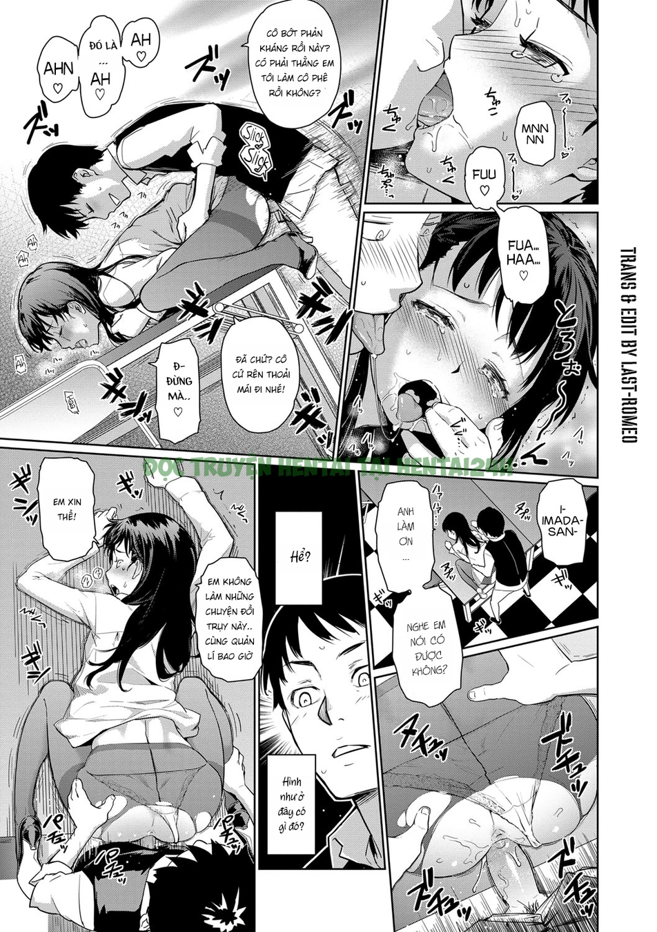 Xem ảnh 14 trong truyện hentai Kissa Terrine No Ichi-nichi - One Shot - truyenhentai18.pro